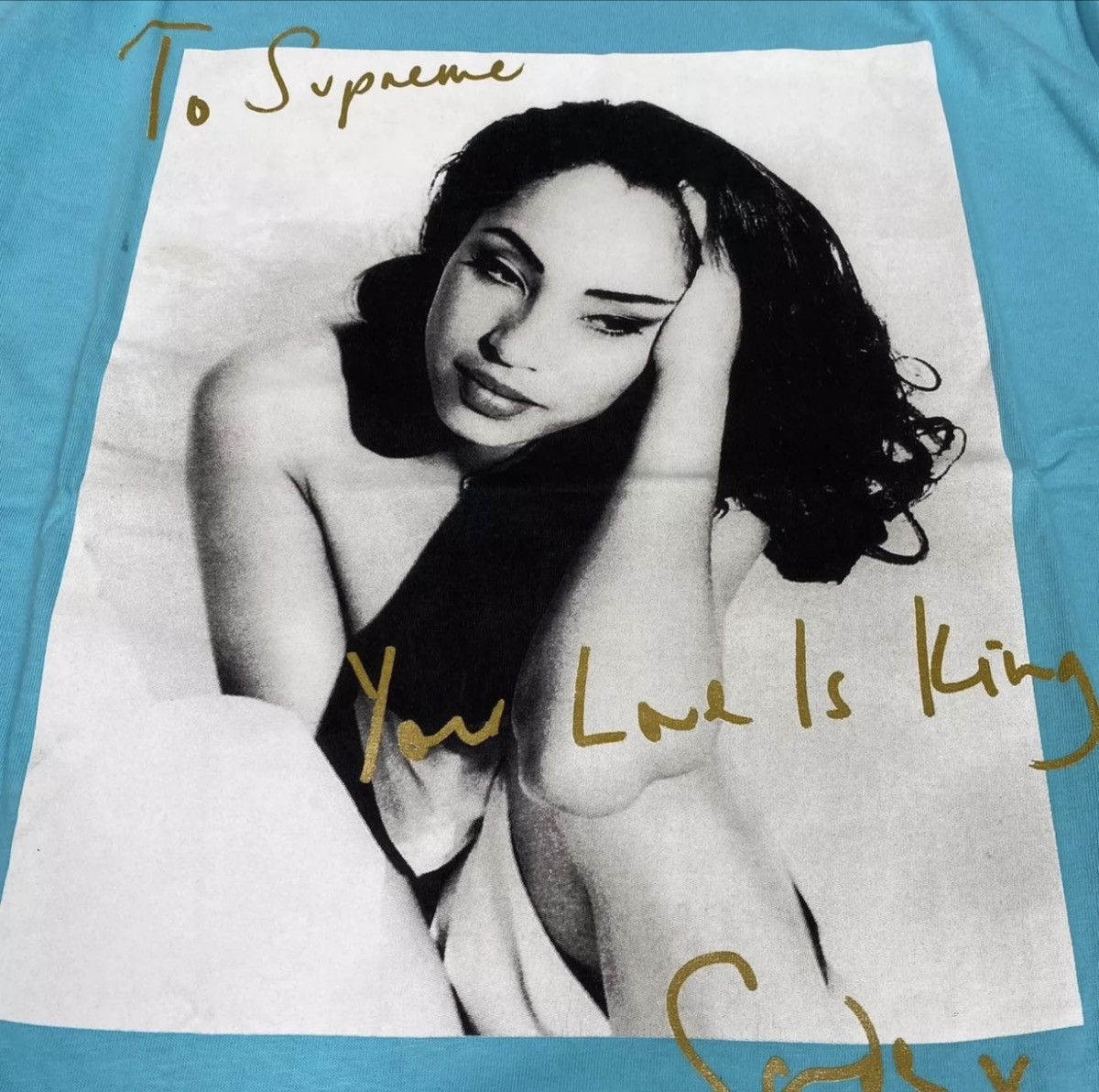 Supreme Supreme sade tee Green dswt Size US L / EU 52-54 / 3 - 3 Thumbnail