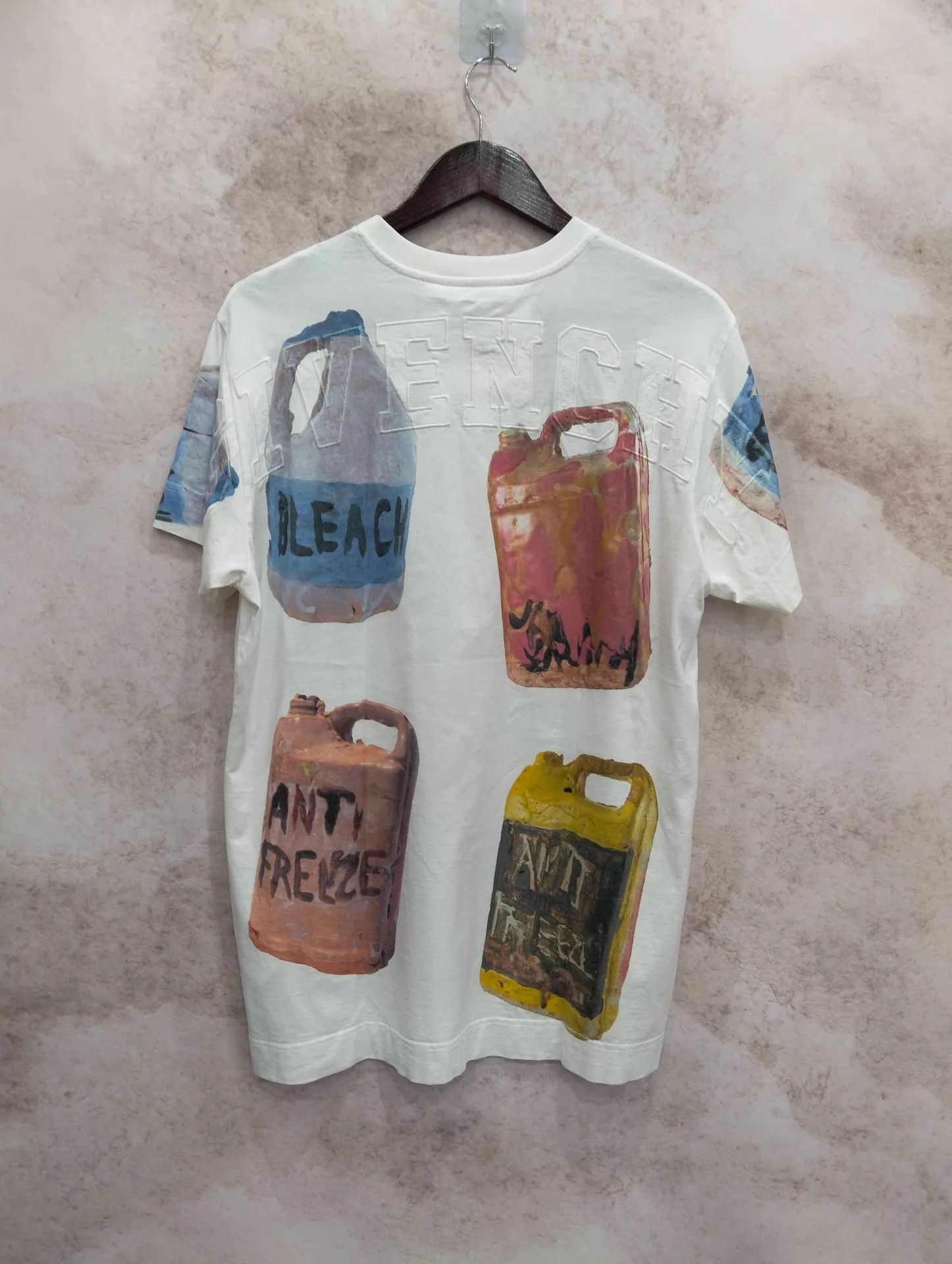 Givenchy GIVENCHY x Josh Smith Cartoon AOP Oversize Tee XXS 95N Size US XXS / EU 40 - 2 Thumbnail