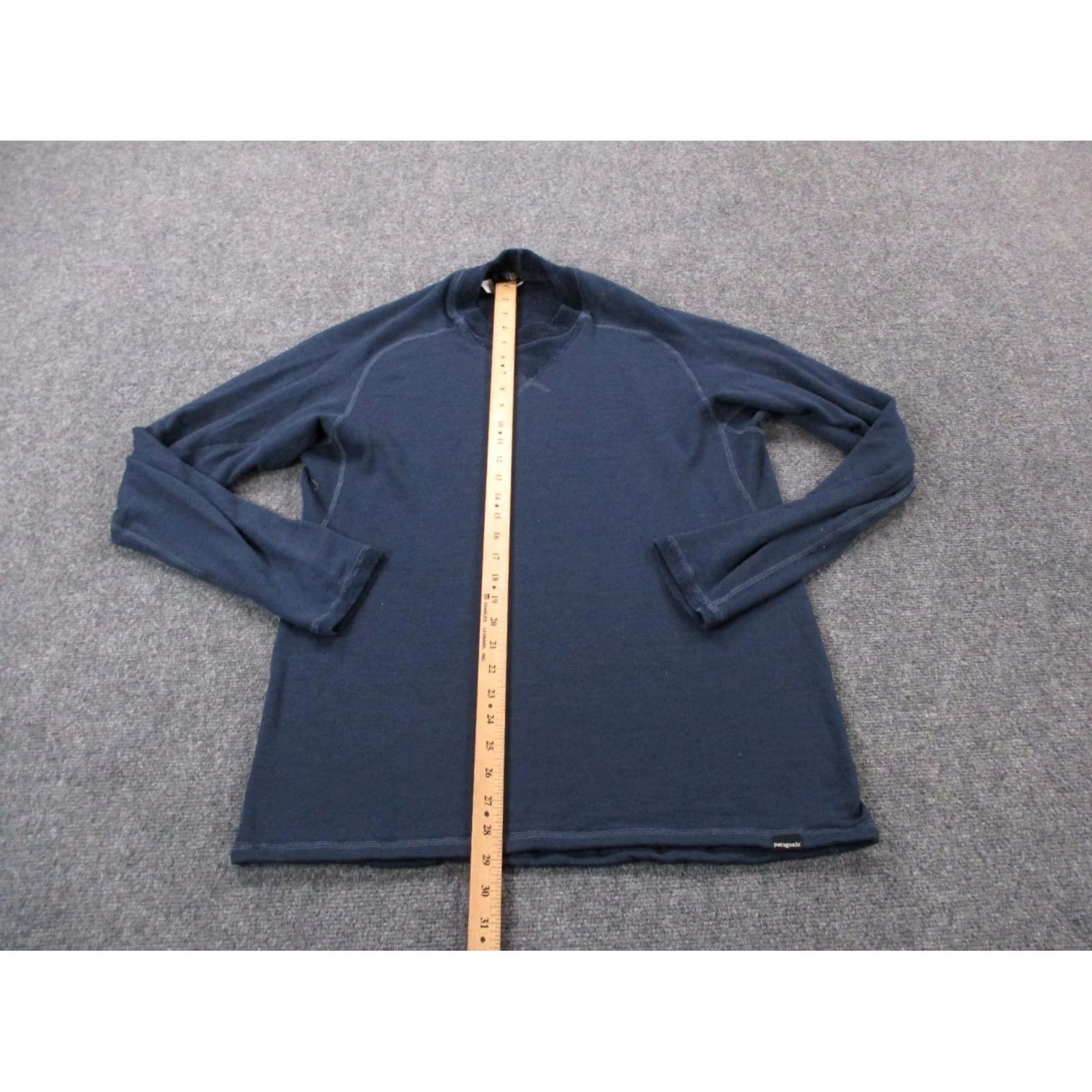 Patagonia VINTAGE Patagonia Shirt Mens L Blue Wool Performance Base Layer Stretch USA Made Size US L / EU 52-54 / 3 - 3 Thumbnail
