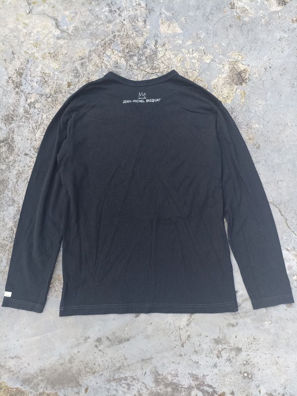 Jean-Michel Basquiat 🔥 Vtg 90s Vintage Jean Michel Basquiat long Sleeve t-shirt Size US L / EU 52-54 / 3 - 5 Thumbnail