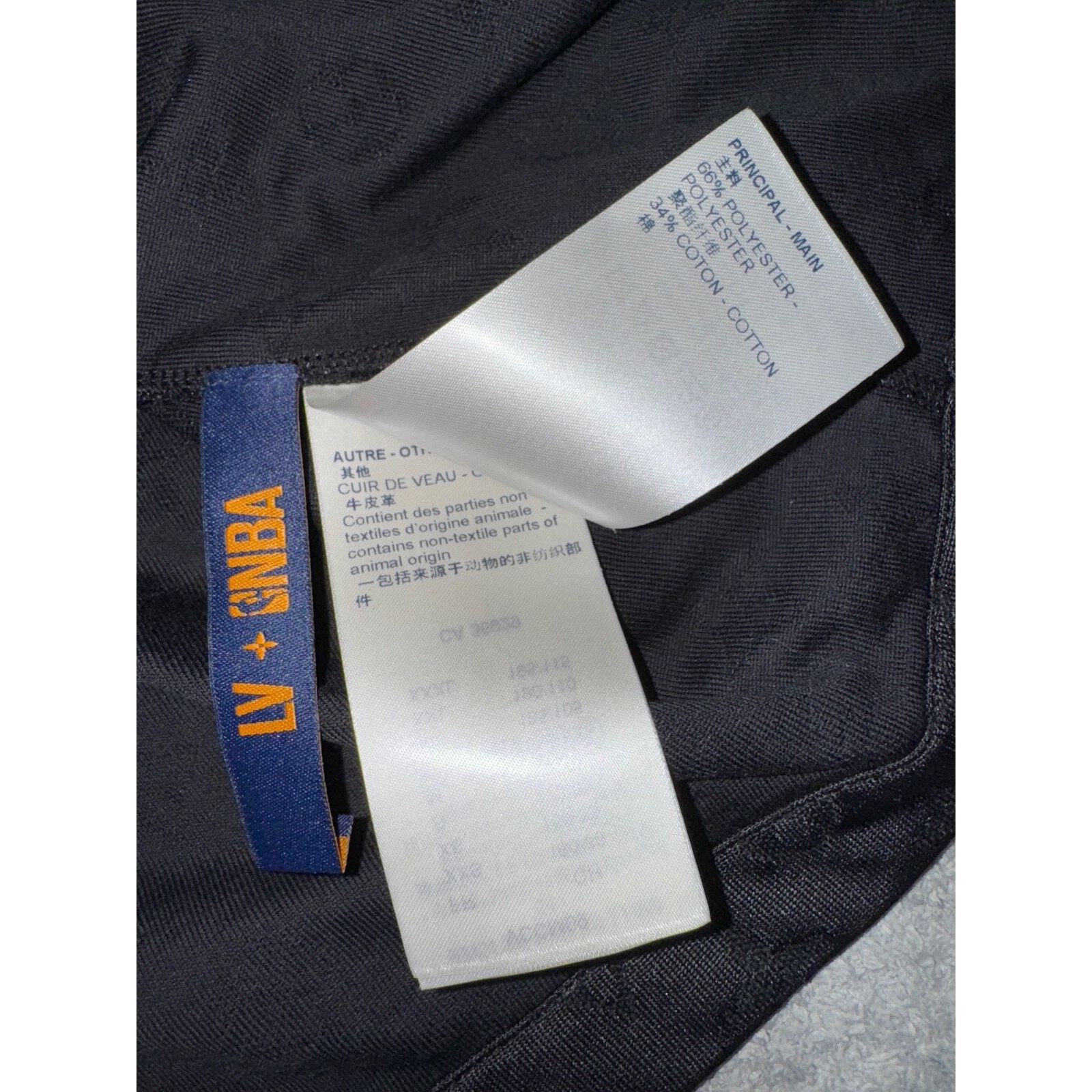 Louis Vuitton Louis Vuitton NBA Monogram Black Logo Buttoned Shirt Short Size US L / EU 52-54 / 3 - 21 Thumbnail