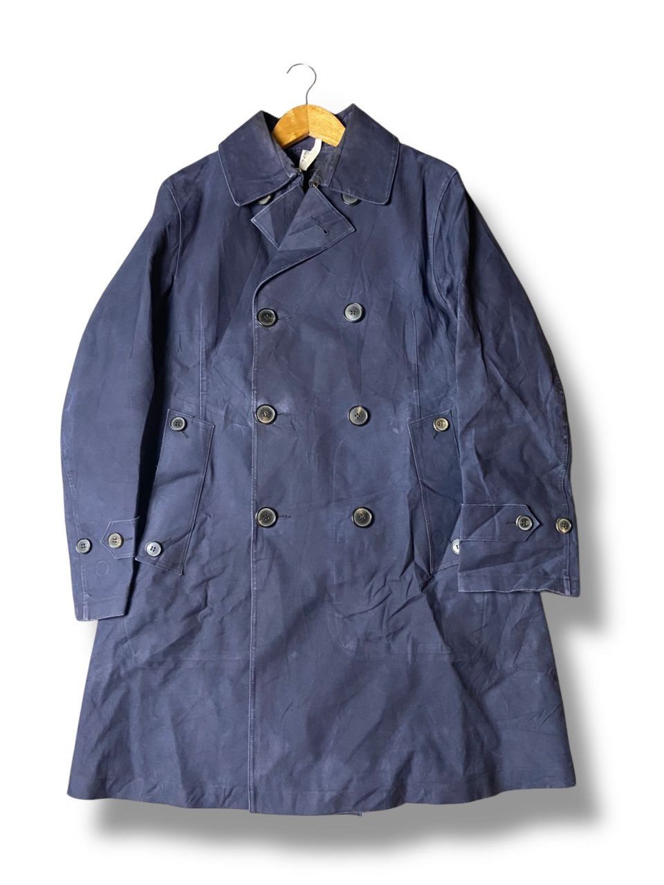 Mackintosh Mackintosh Double Breasted Long Heavy Coat (147) Size US XXS / EU 40 - 1 Thumbnail