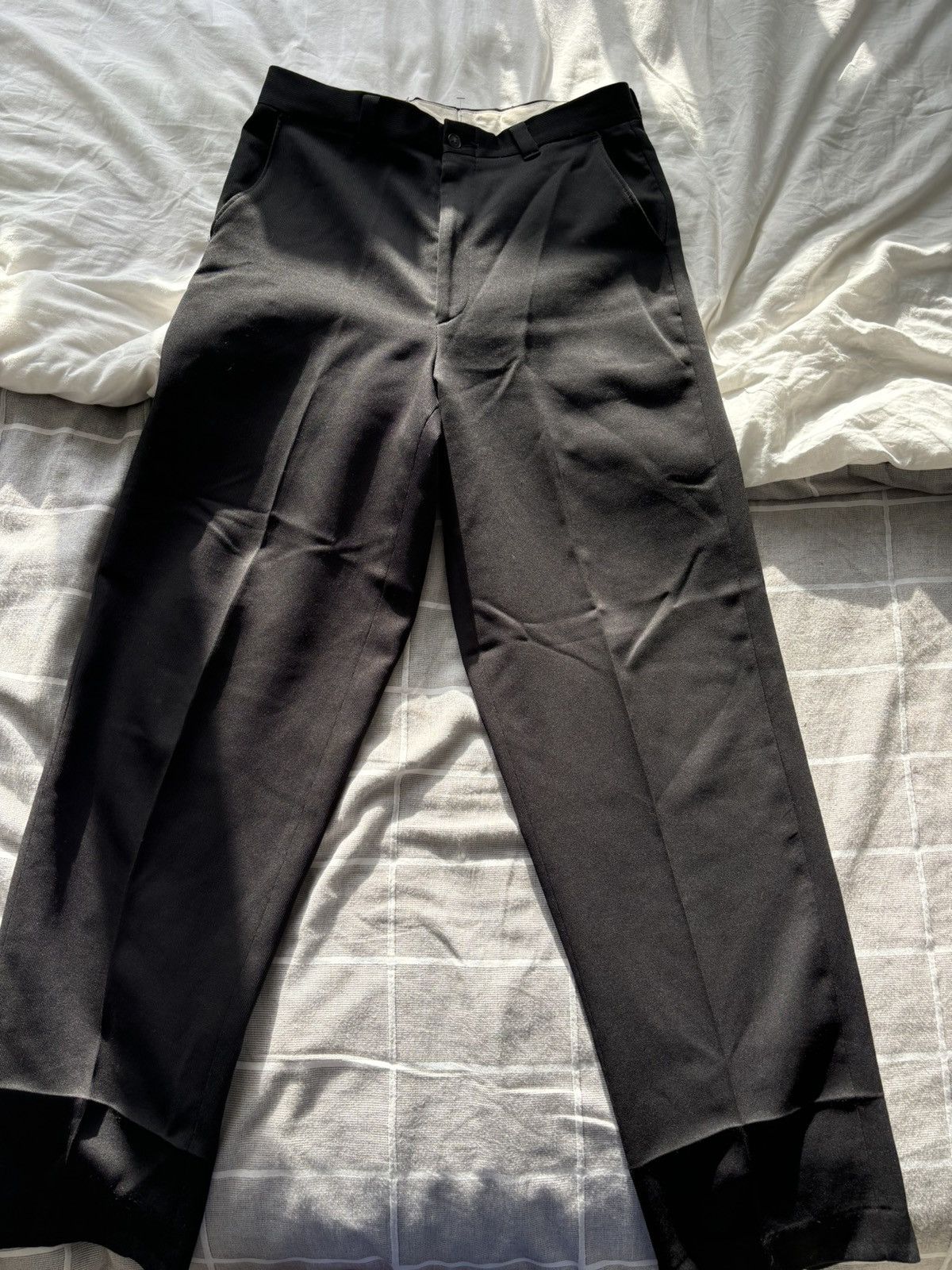 Vintage BlACK VINATAGE DRESS PANTS X CITY STREETS Size US 31 - 3 Thumbnail