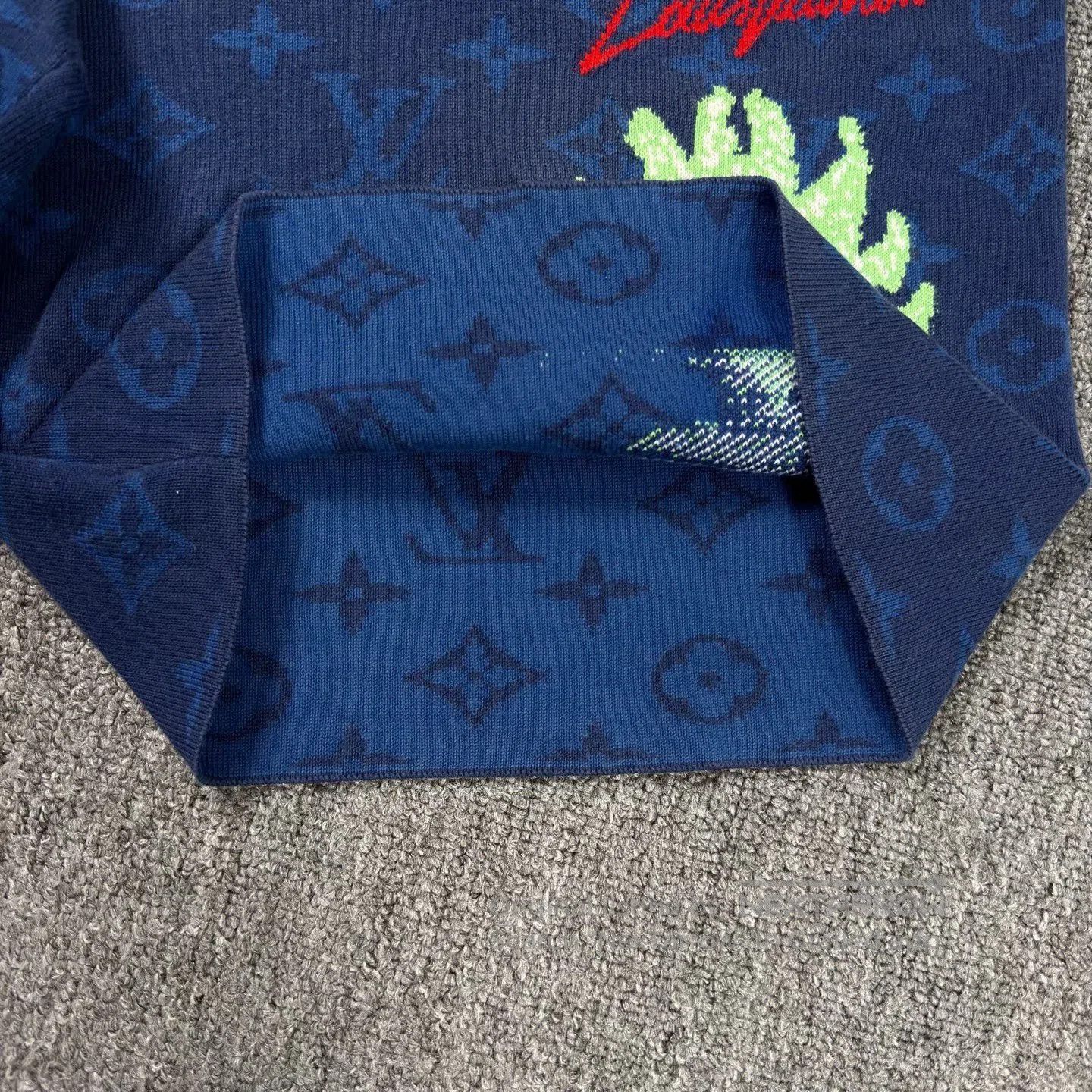 Louis Vuitton LV Yayoi Kusama All-Over Logo Blue Shorts. Size US 28 / EU 44 - 4 Thumbnail