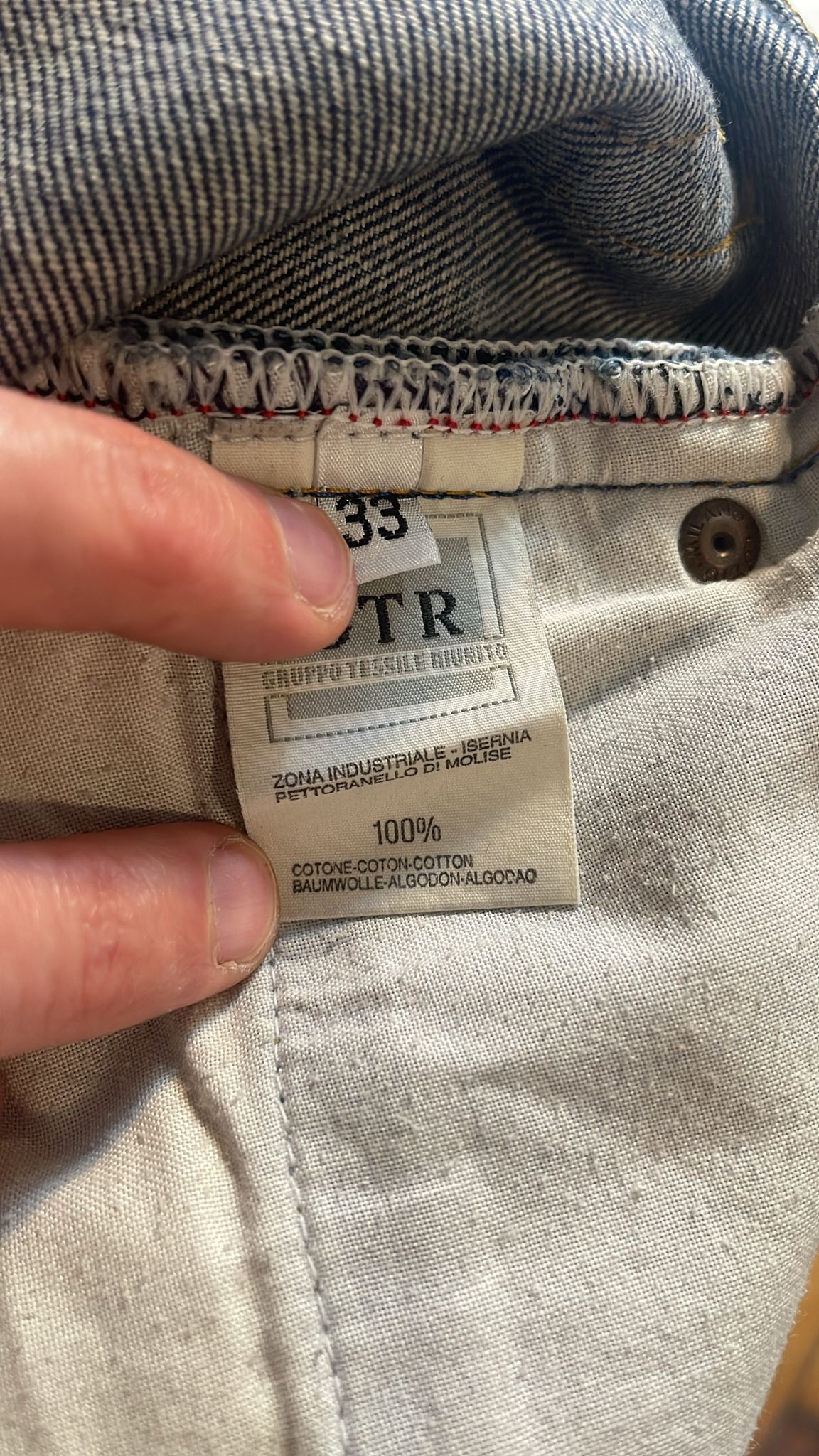 Helmut Lang Helmut Lang Produced in 1997 Archive Denim Size US 33 - 4 Thumbnail