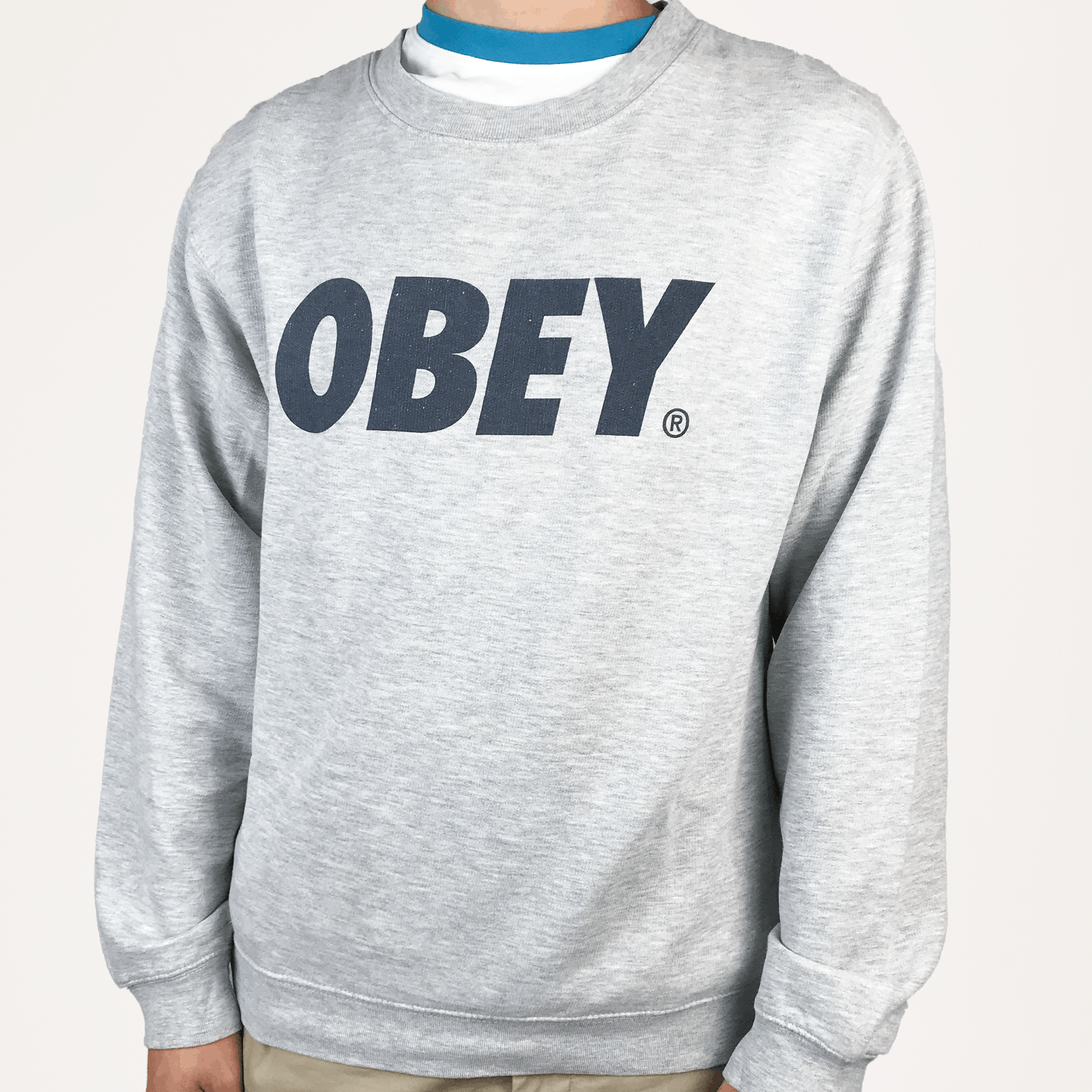 Obey Obey Vintage 10s Sweatshirt, S/M size Size US S / EU 44-46 / 1 - 2 Thumbnail