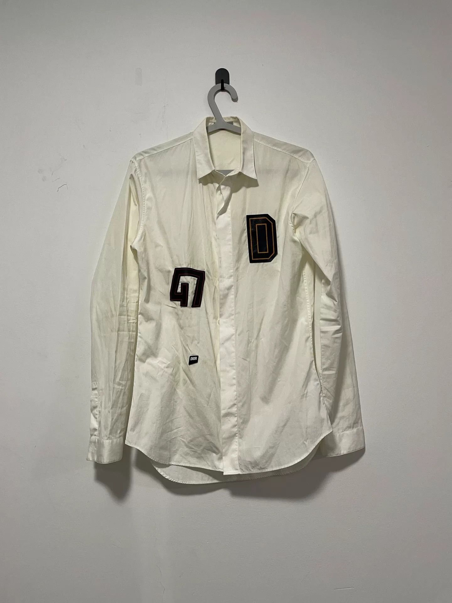 Dior Dior Logo White Shirt Size 38 Size S / US 4 / IT 40 - 1 Thumbnail