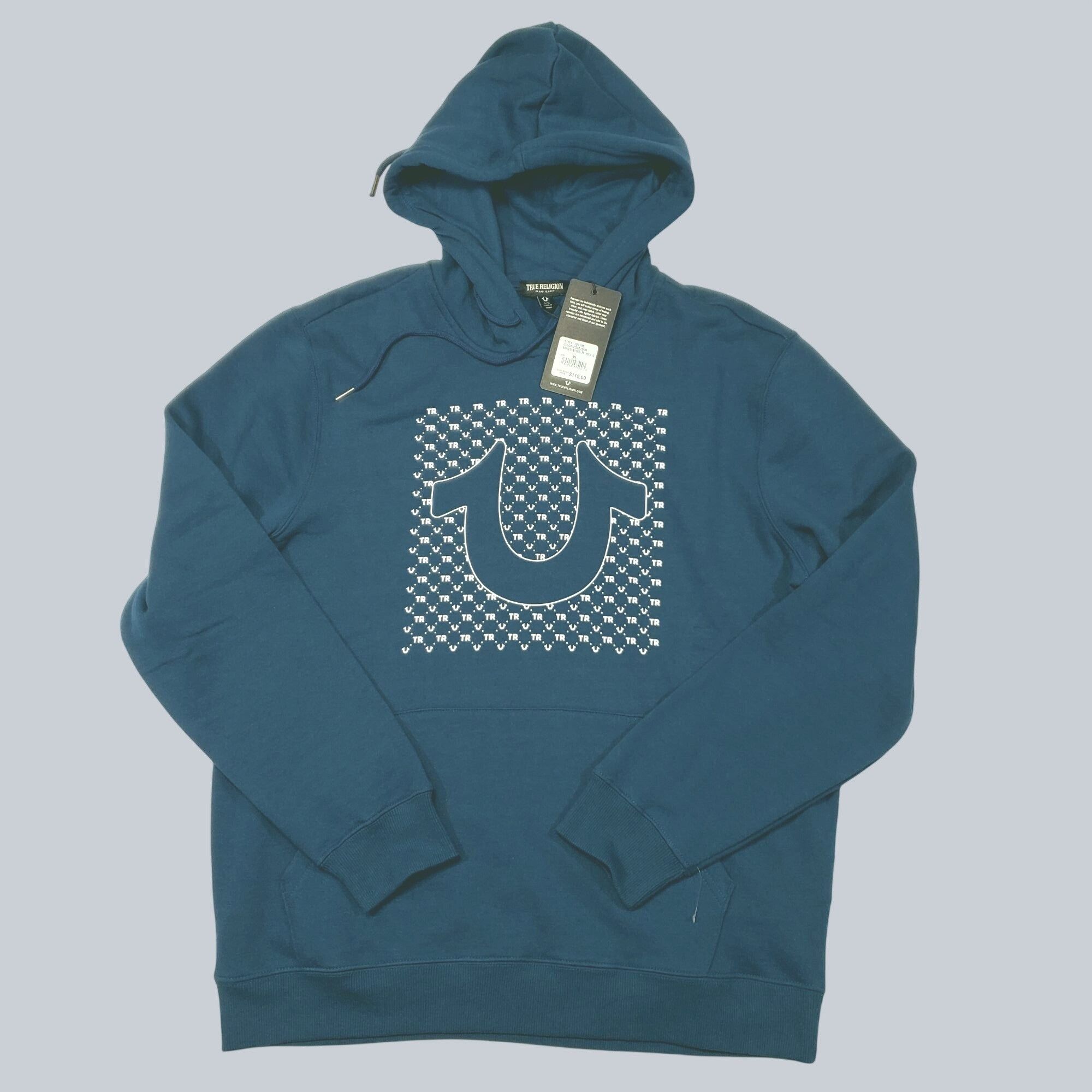 True Religion True Religion New Markdowns Hosrsehoe Logo Hoodie 107188 Si Size US L / EU 52-54 / 3 - 2 Thumbnail