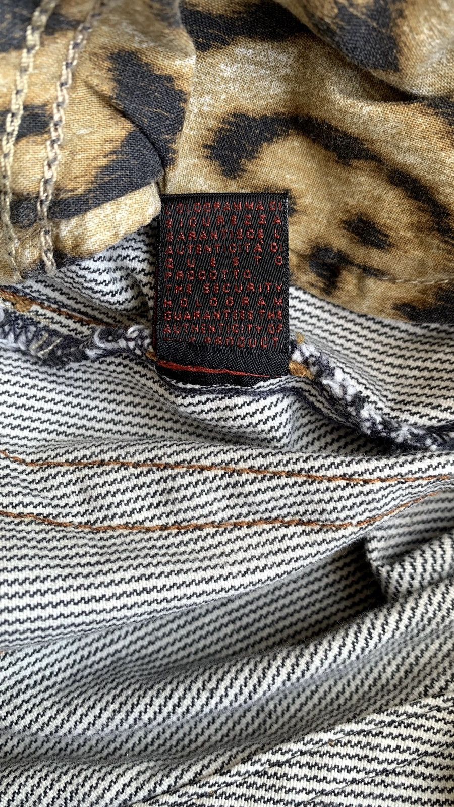 Roberto Cavalli Roberto Cavalli Bootcut Denim Stripe Print Provocateur Size 29" - 10 Thumbnail
