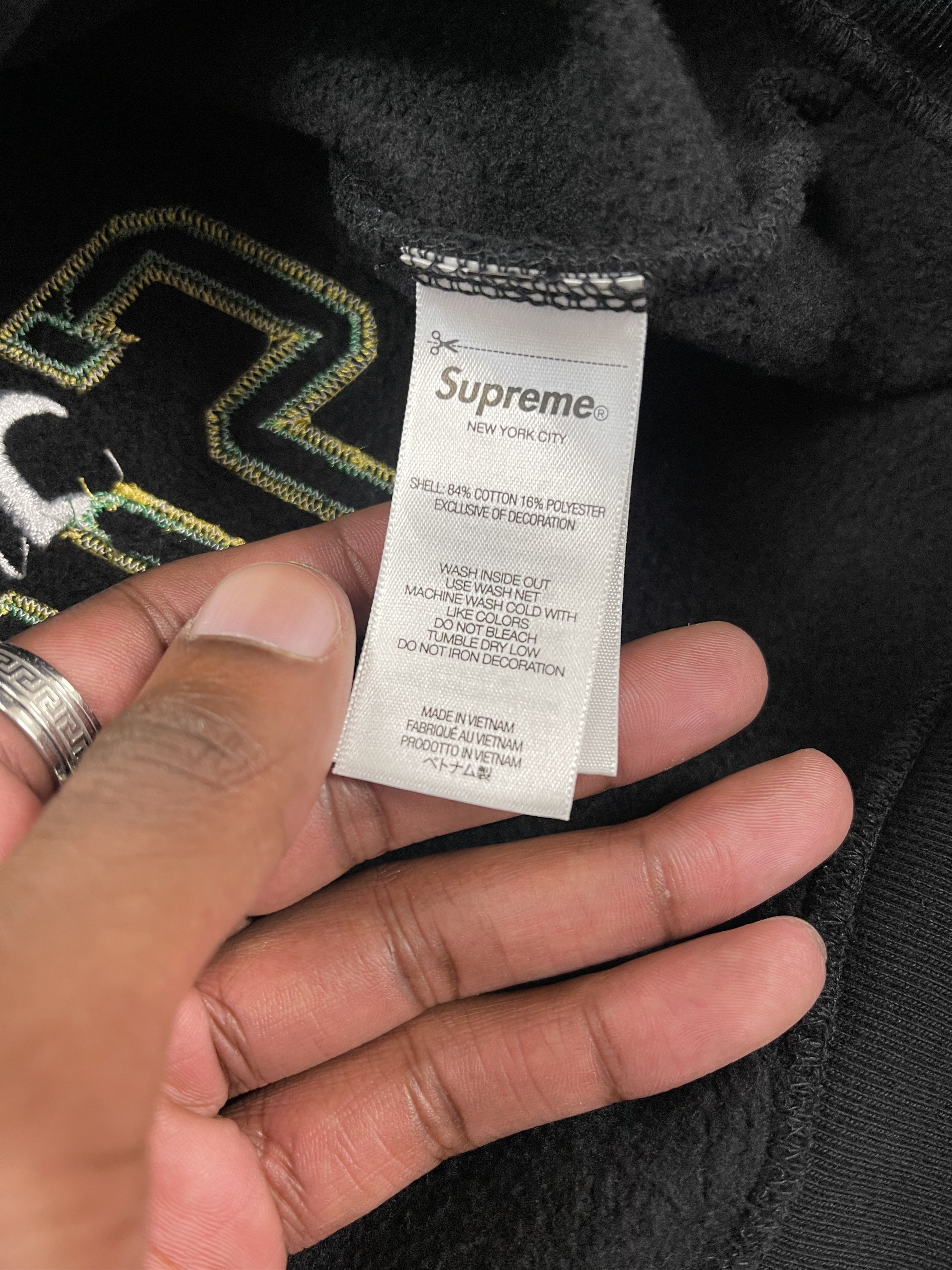 Supreme Supreme Multi Logo Hoodie Black Size US S / EU 44-46 / 1 - 4 Thumbnail