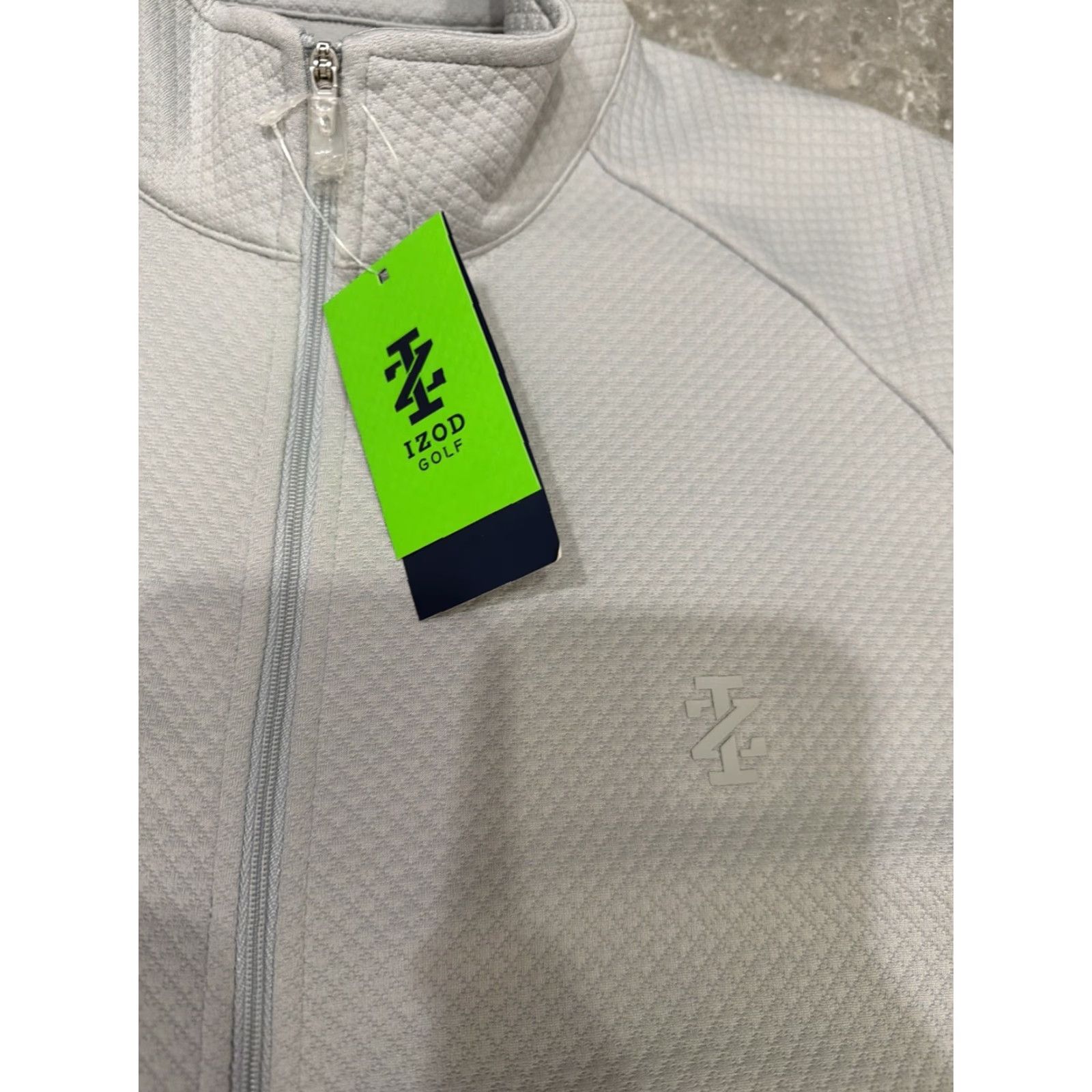 Izod IZOD Vest Men’s L Gray Full Zip Size US L / EU 52-54 / 3 - 3 Thumbnail