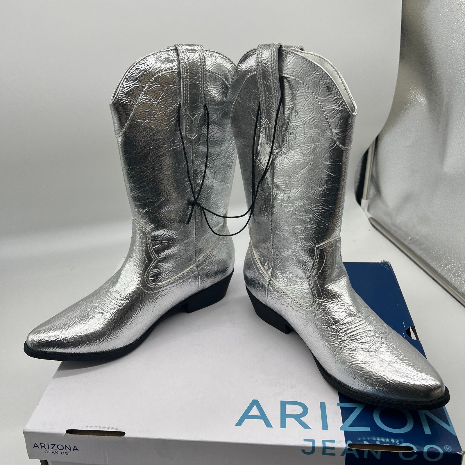 Other Arizona Jean Co Womens Western Heel Bootie Size US 6.5 / IT 36.5 - 1 Thumbnail
