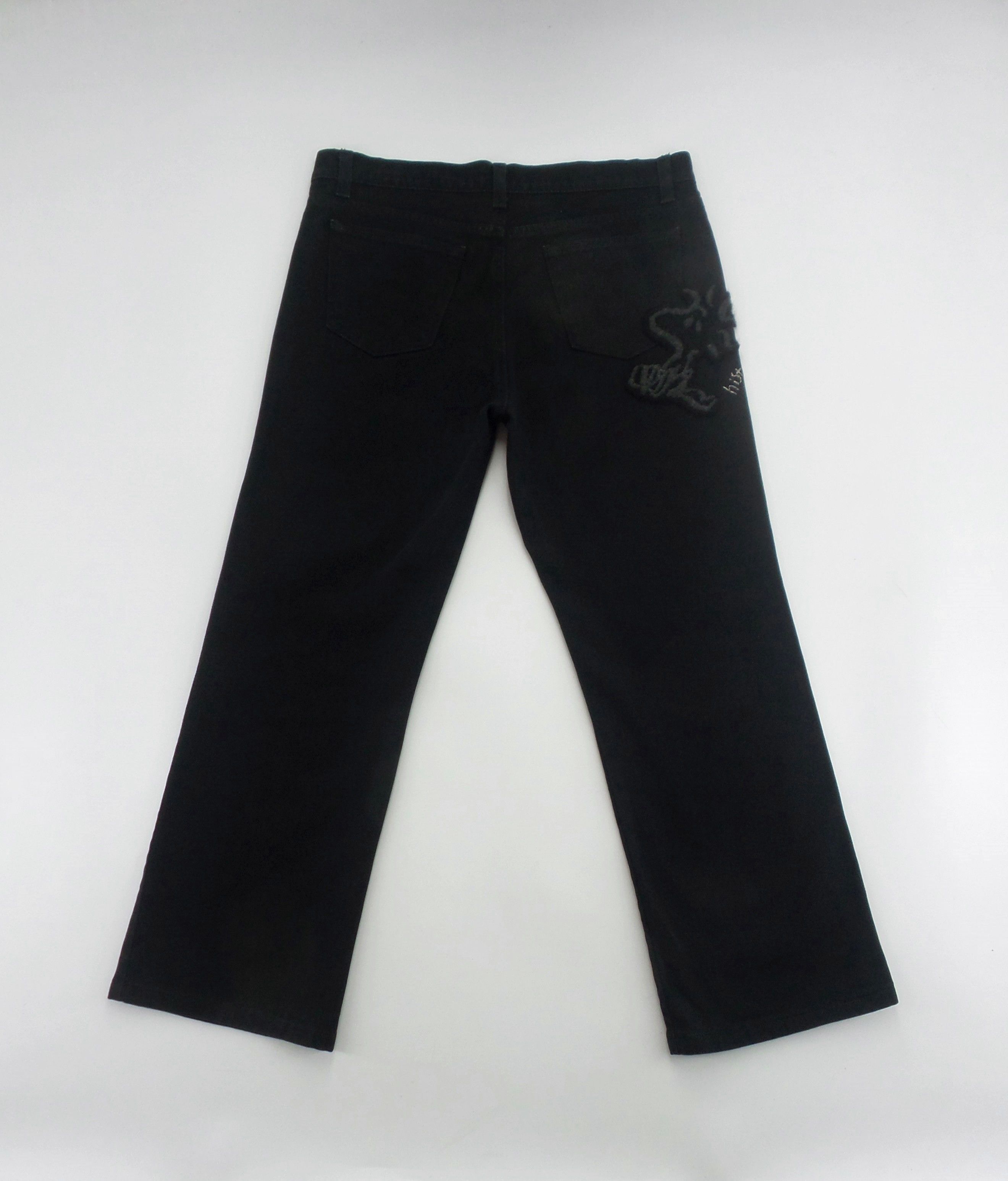 Iceberg History Iceberg × Peanuts Black Jeans W15xL34.5 Size US 29 - 9 Thumbnail