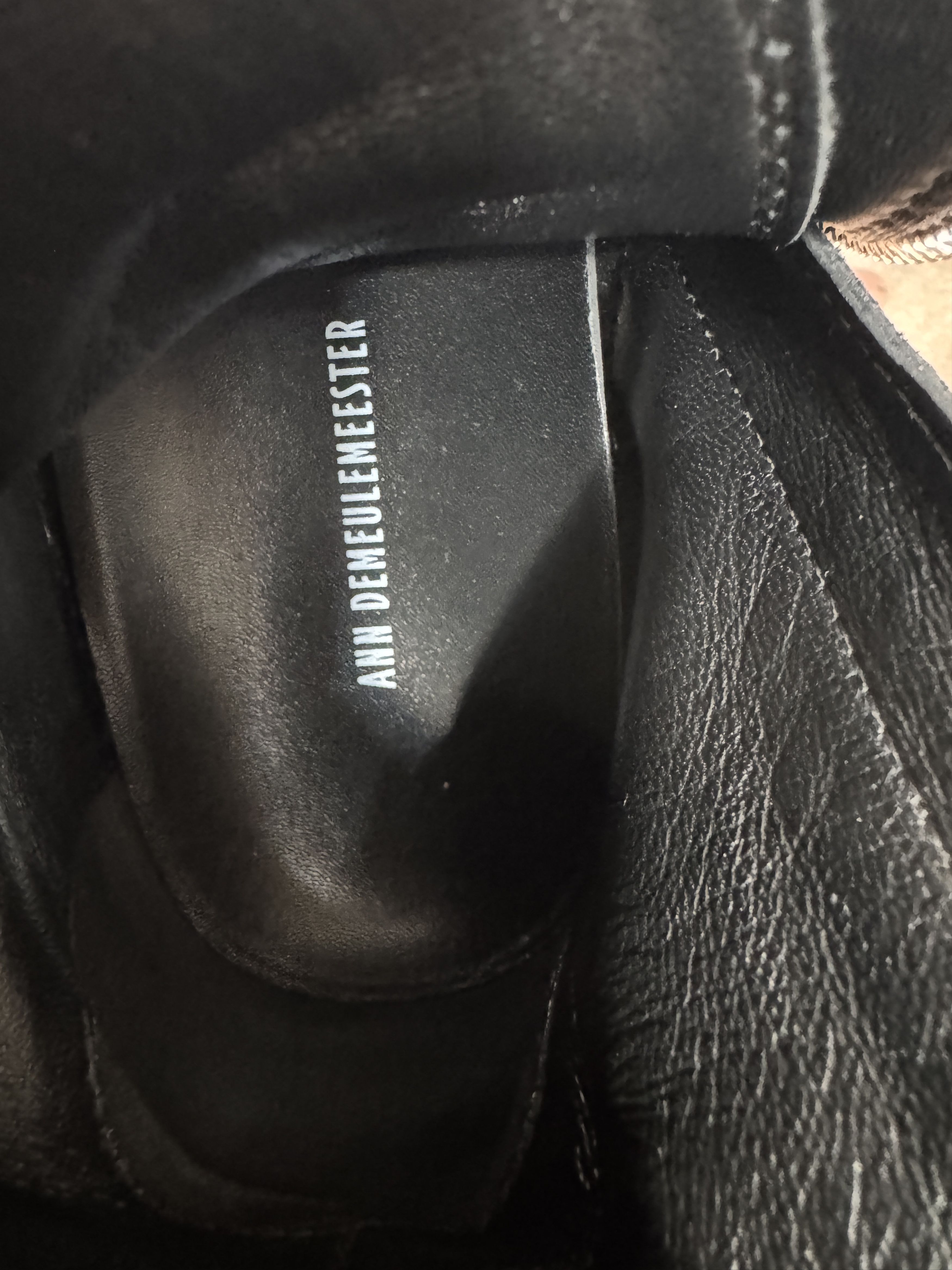Ann Demeulemeester Ann Demeulemeester Raven Sneakers in Black Size US 7 / EU 40 - 4 Thumbnail