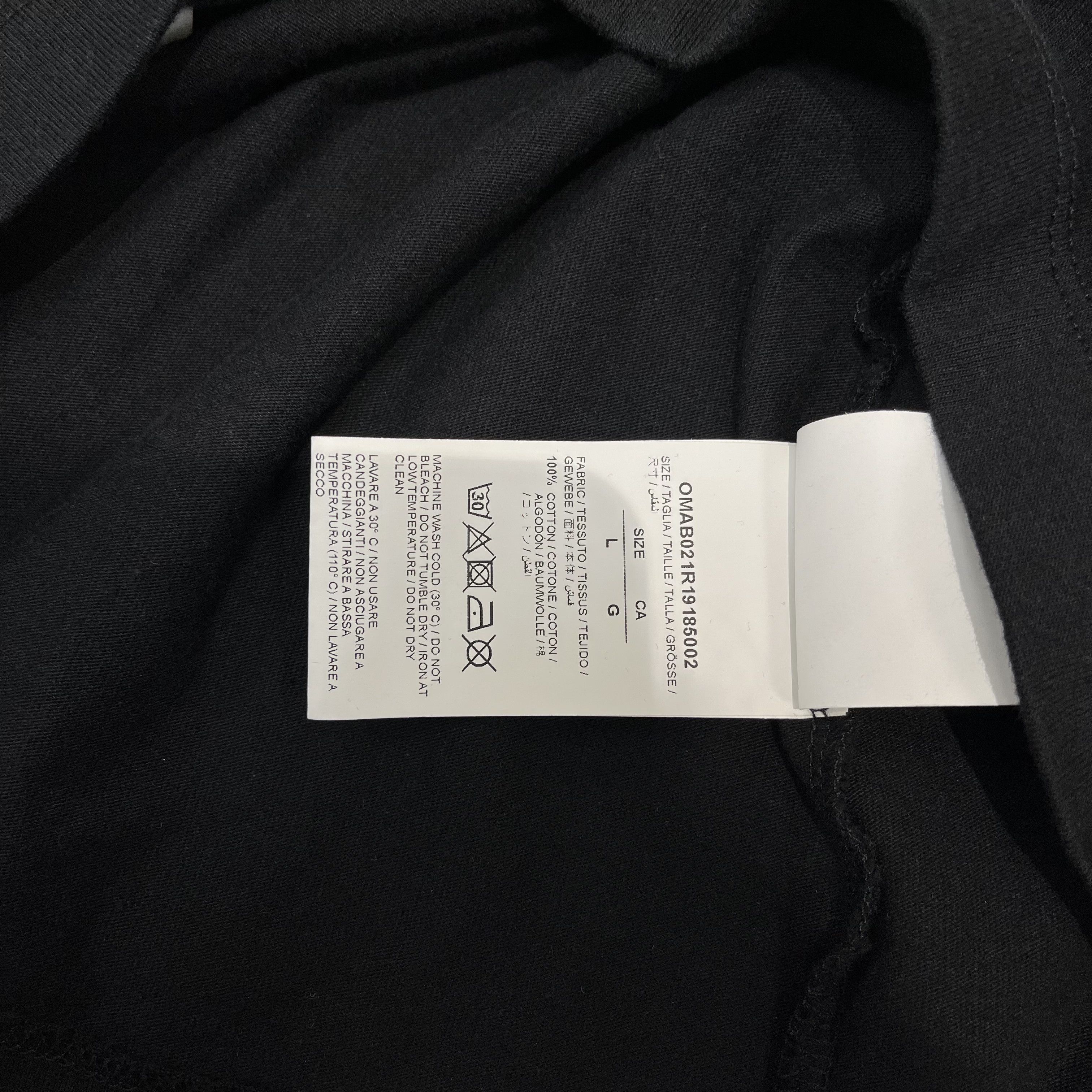 Off-White Off White Green Man Graphic Print Long Sleeve Black Size US L / EU 52-54 / 3 - 5 Thumbnail