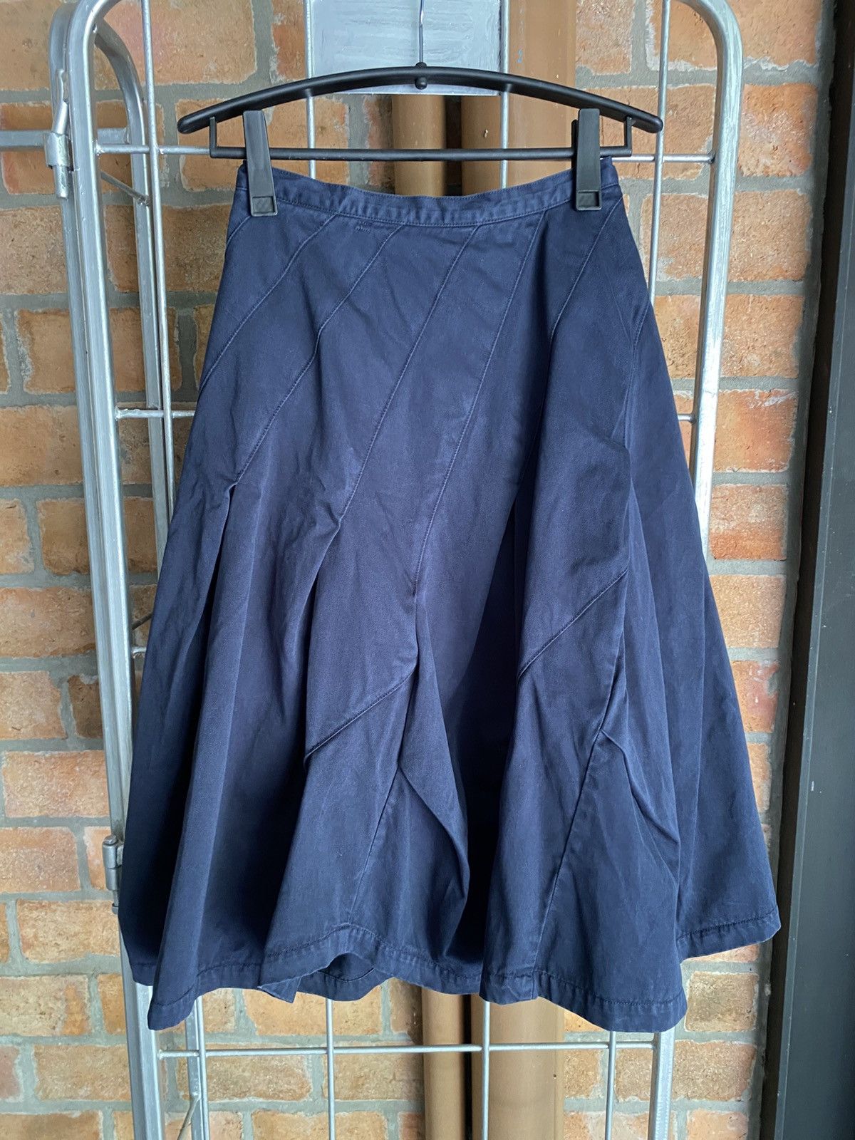 mercibeaucoup Mercibeaucoup Dark Blue Long Skirt Size 26" / US 2 / IT 38 - 10 Thumbnail