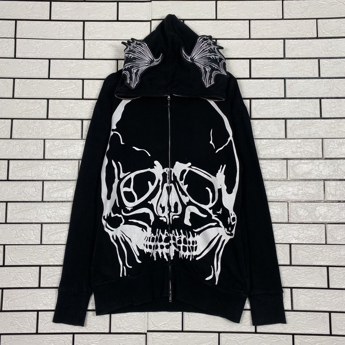 Hysteric Glamour Hysteric Glamour Skull Hoodie Sweater | Grailed
