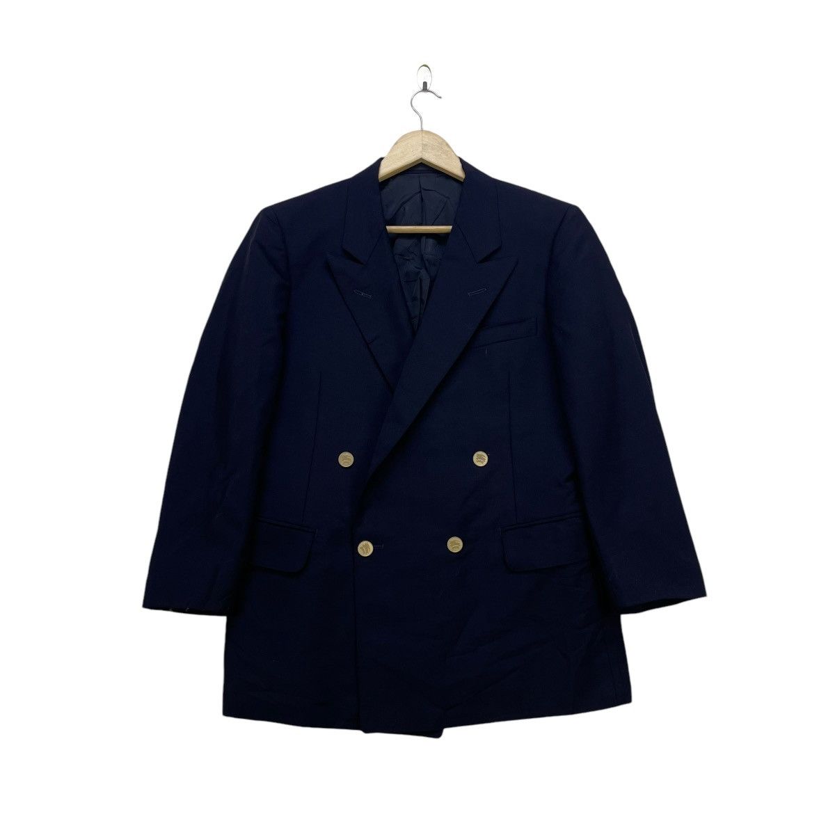 Burberry × Vintage 💥Vintage Burberrys Double Collar Casual Jacket Size US M / EU 48-50 / 2 - 1 Thumbnail