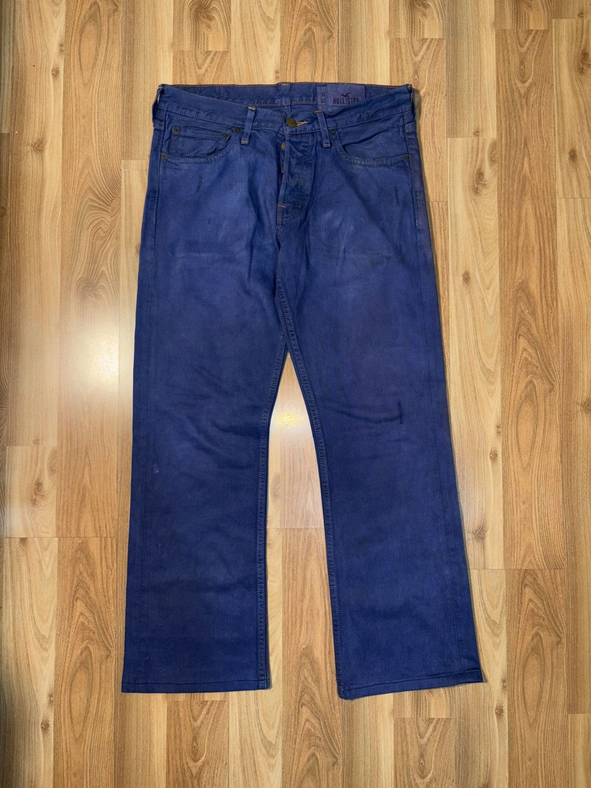 Hollister Y2K streetwear hollister low rise bootcut faded jeans Size US 32 / EU 48 - 1 Thumbnail
