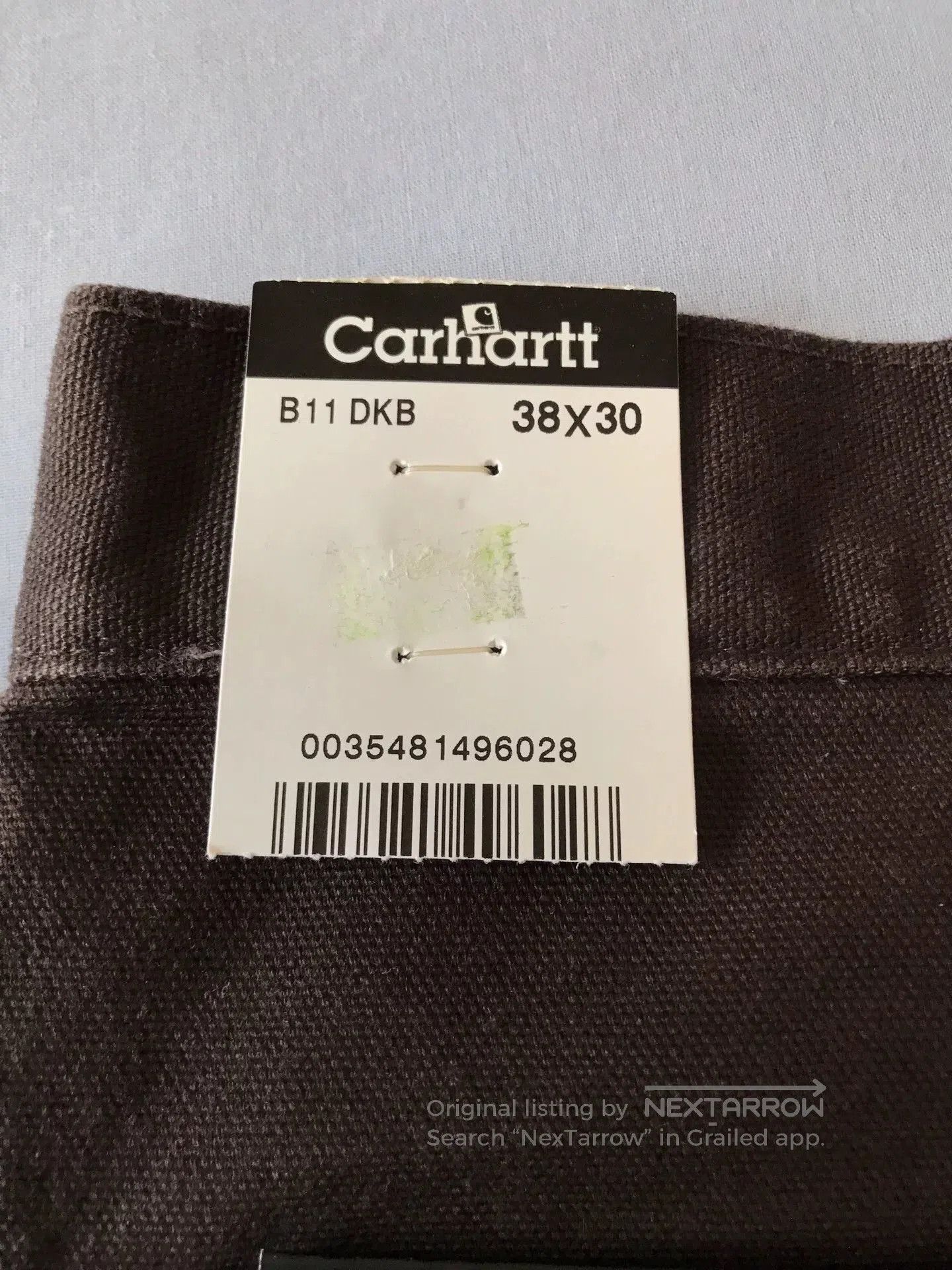 Carhartt Carhartt B11 Washed Canvas Work Pants. Size US 38 / EU 54 - 8 Thumbnail