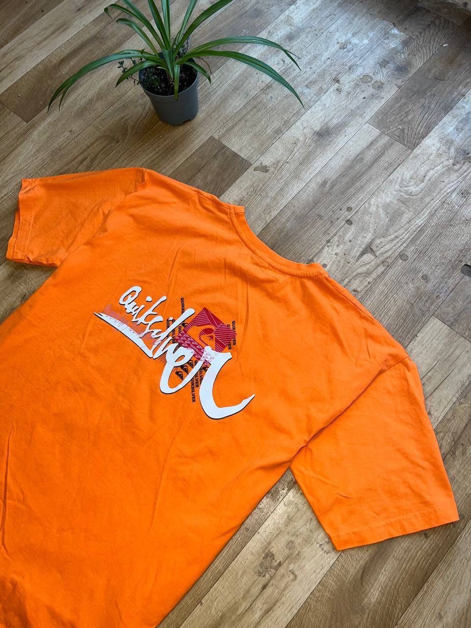 Quiksilver × Vintage Vintage 90s Quiksilver Sun Faded Tshirt Size US XL / EU 56 / 4 - 6 Thumbnail