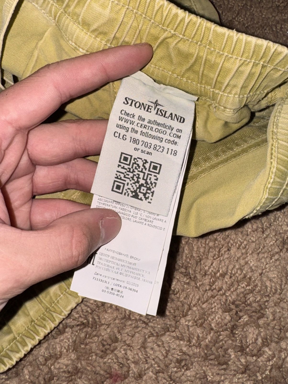 Stone Island Stone Island Cargo Pants Size US 29 - 7 Thumbnail