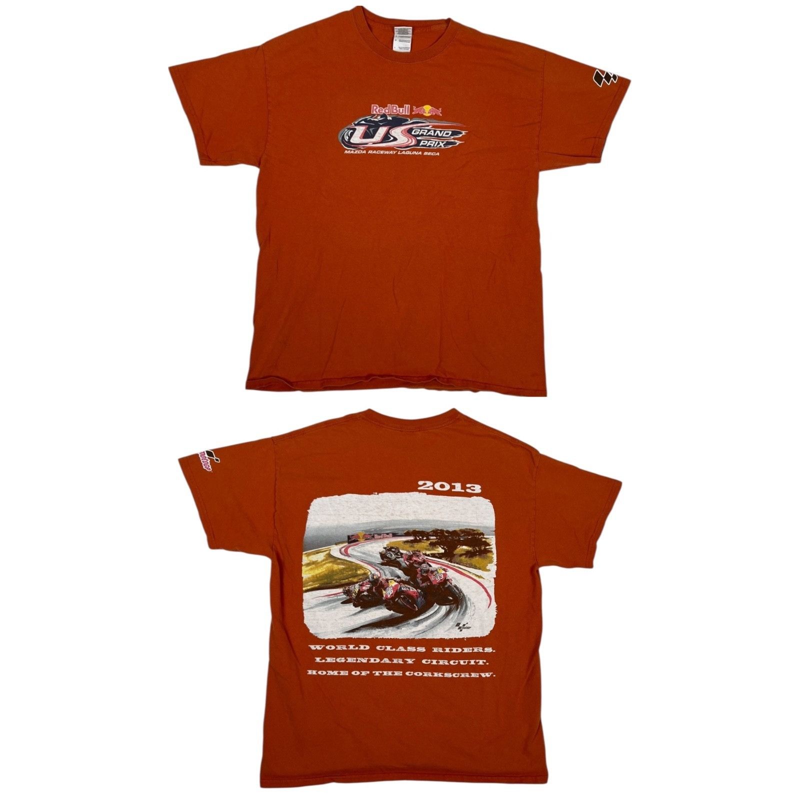 Other Vintage US Grand Prix Laguna Seca Raceway T-Shirt Size Large Size US L / EU 52-54 / 3 - 1 Thumbnail