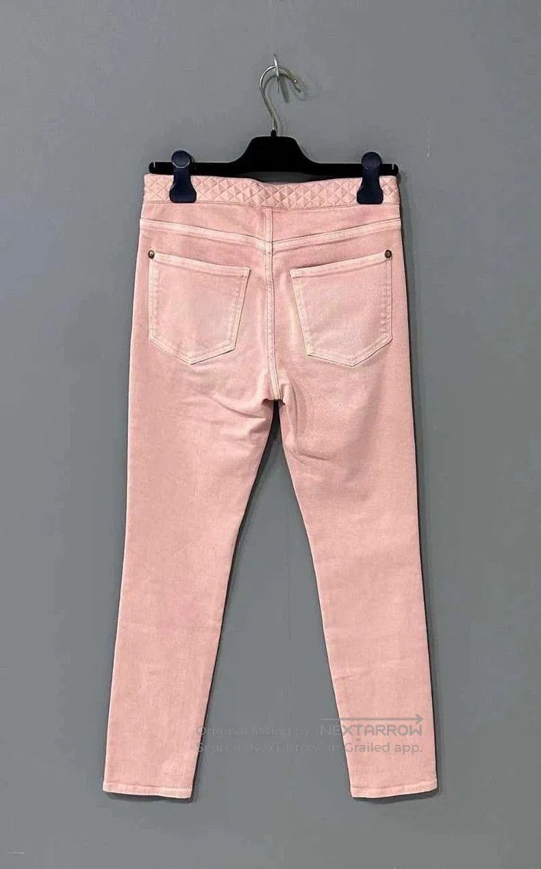 Chanel Pink Diamond Pattern Pants Chanel / Chanel. Size US 36 / EU 52 - 3 Thumbnail