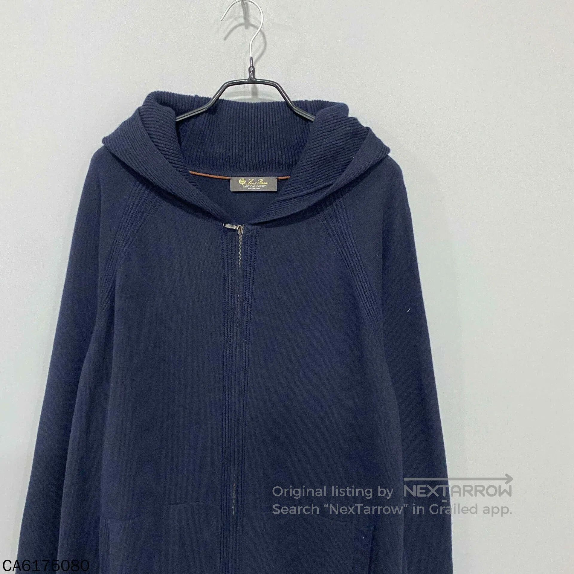 Loro Piana Loro Piana Ribbed Hood Cashmere Coat. Size US XXL / EU 58 / 5 - 2 Thumbnail