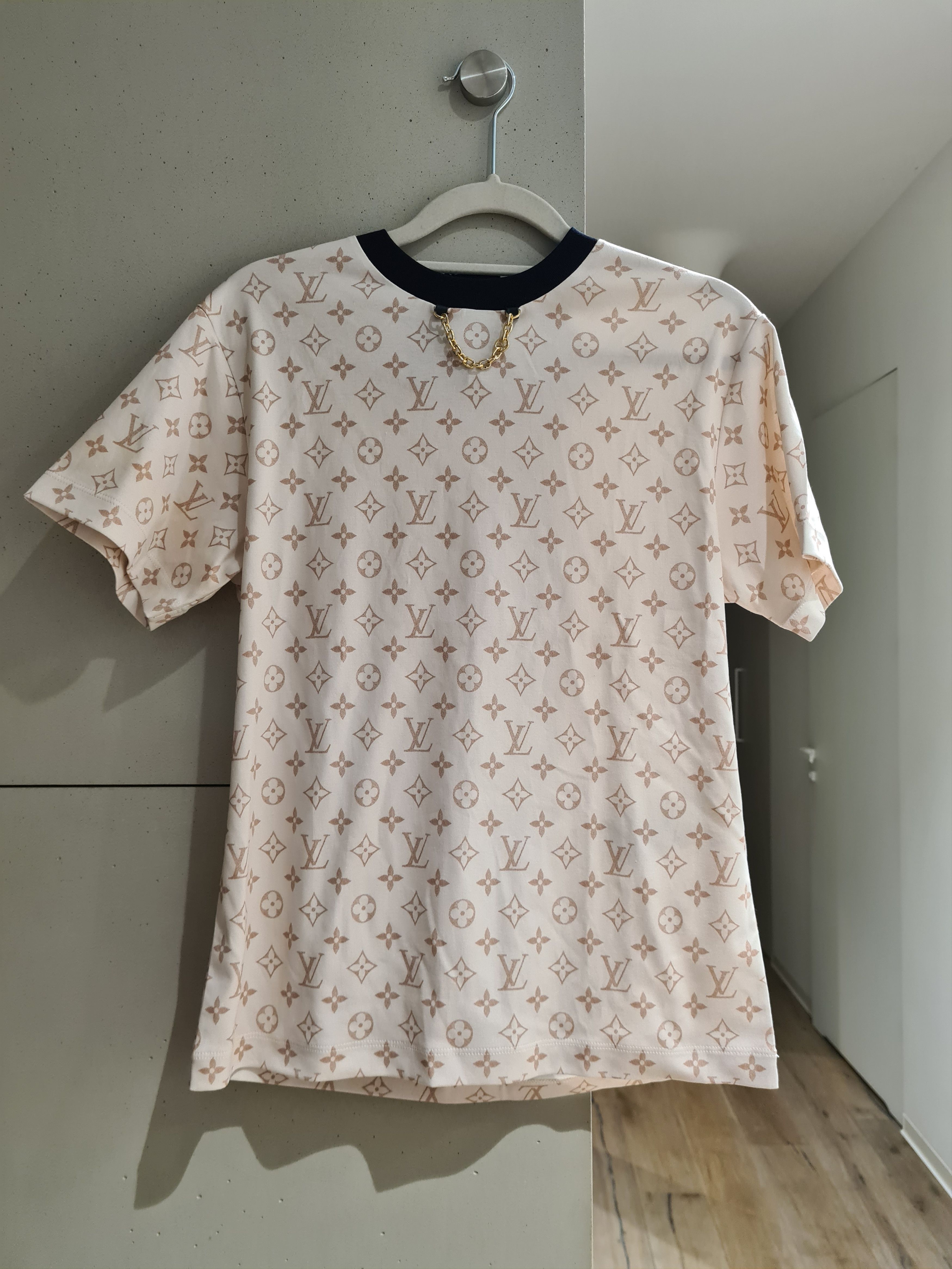 image of Louis Vuitton With Monogram T-Shirt, Women's (Size XS)