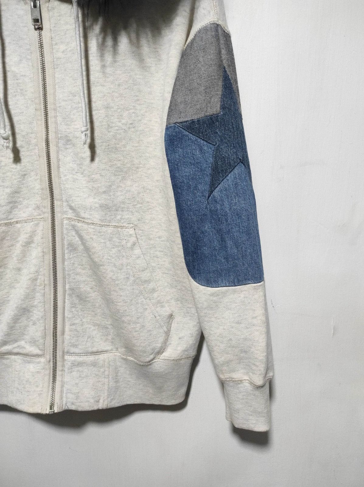 Diesel Diesel patchwork zip fur hoodie ifsix LGB style Size US XS / EU 42 / 0 - 5 Thumbnail