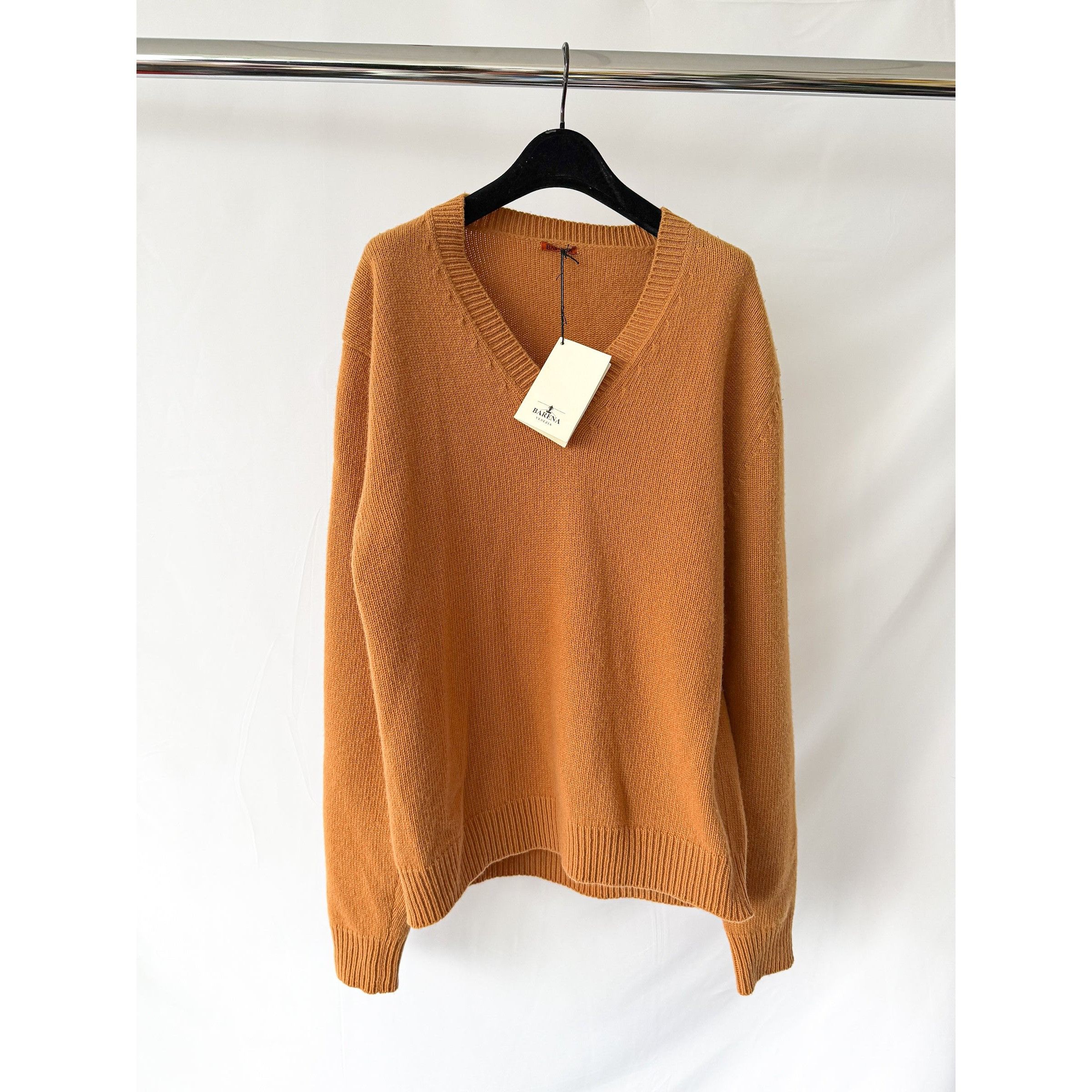 Barena Barena Vignal Wool Knitwear Jumper in Ocra Size US L / EU 52-54 / 3 - 1 Thumbnail