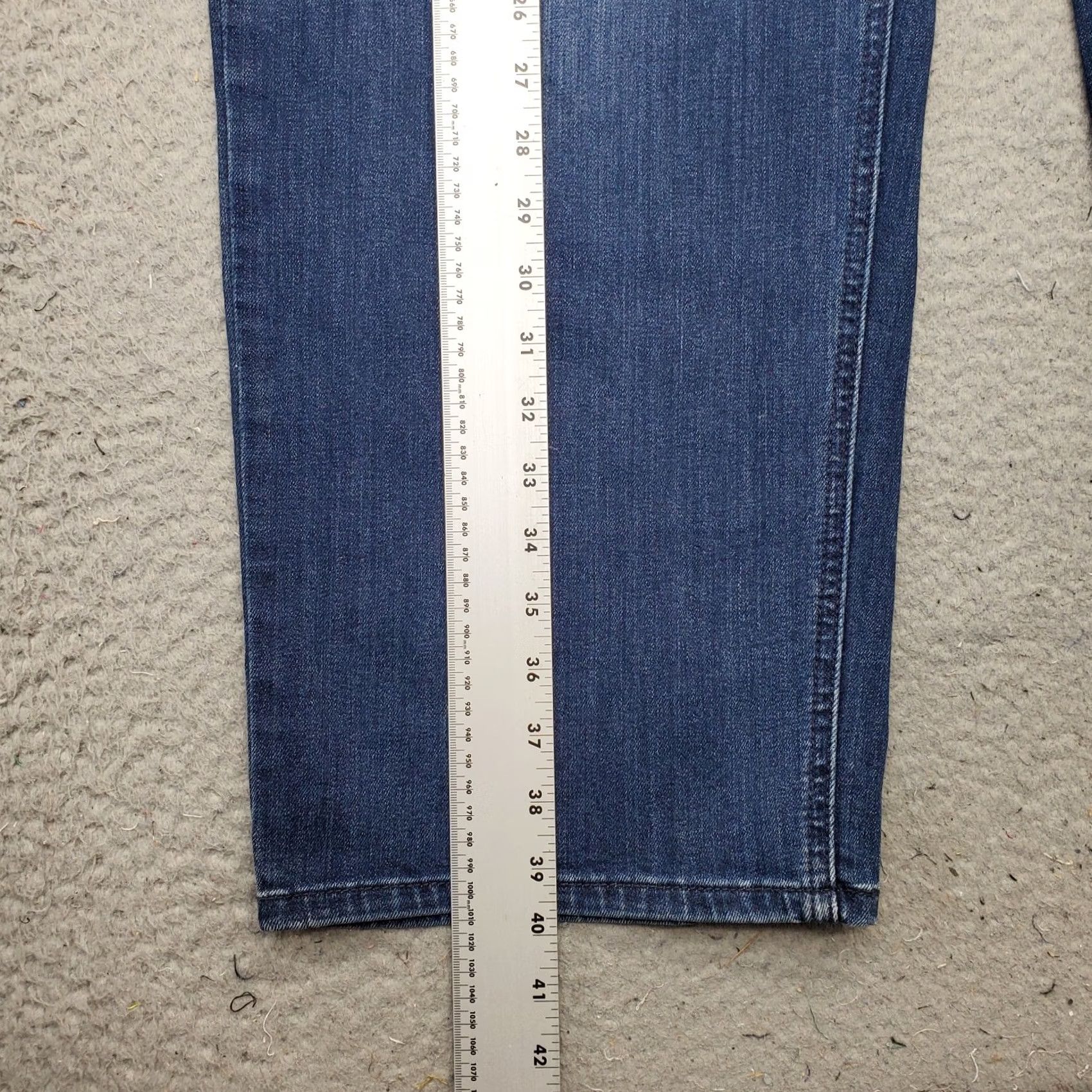 Levi's Levi'S 541 Straight Fit Jeans Mens 52x29 Blue Denim Casual Streetwear Size US 36 / EU 52 - 3 Thumbnail