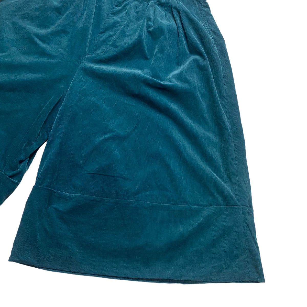 Issey Miyake Sunao kuwahara Velvet Pleated Hakama Pants Cropped Size 30" / US 8 / IT 44 - 6 Thumbnail