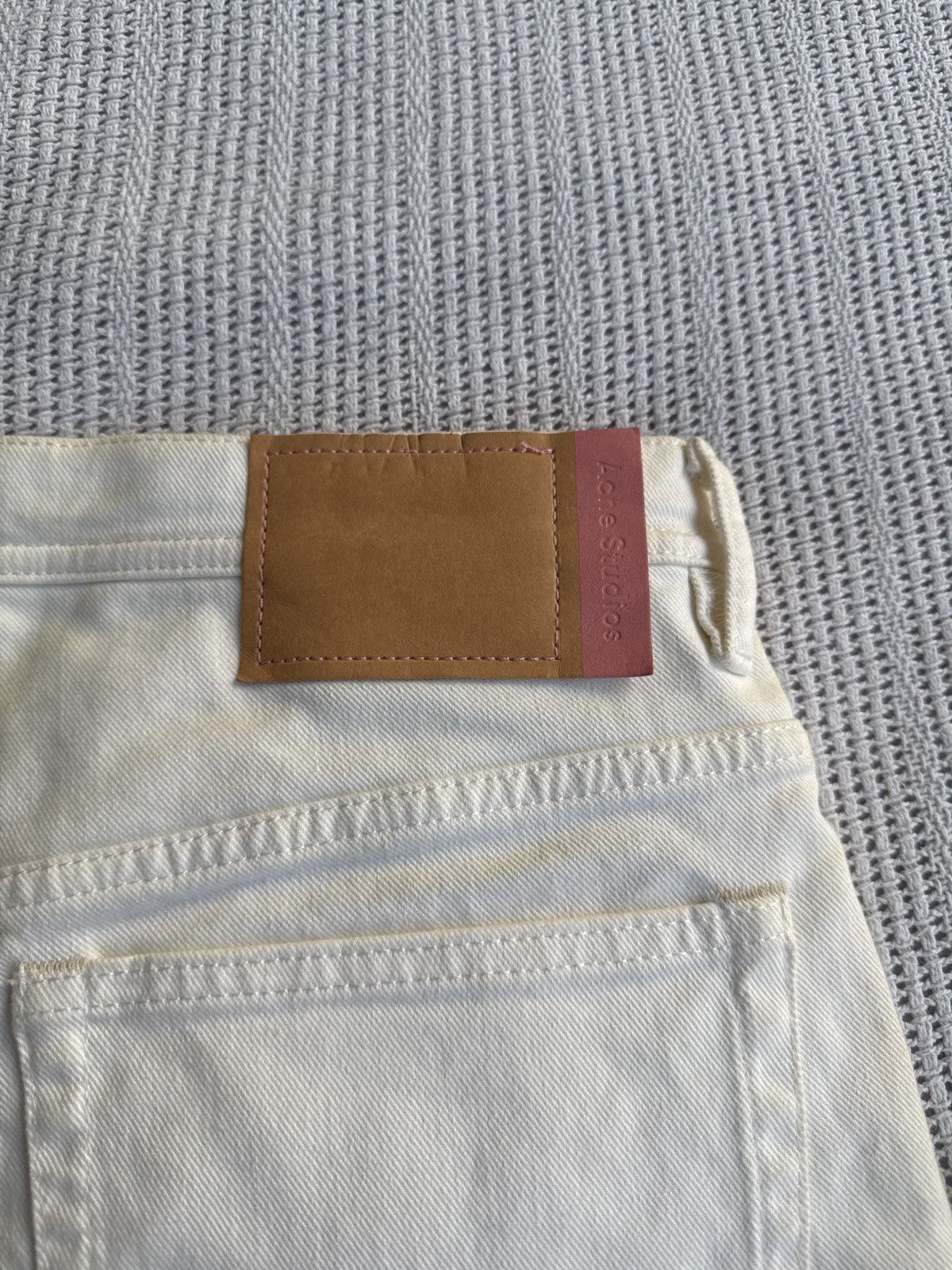 Acne Studios Acne Blå Kunst (33/32) River White Size US 33 - 2 Thumbnail