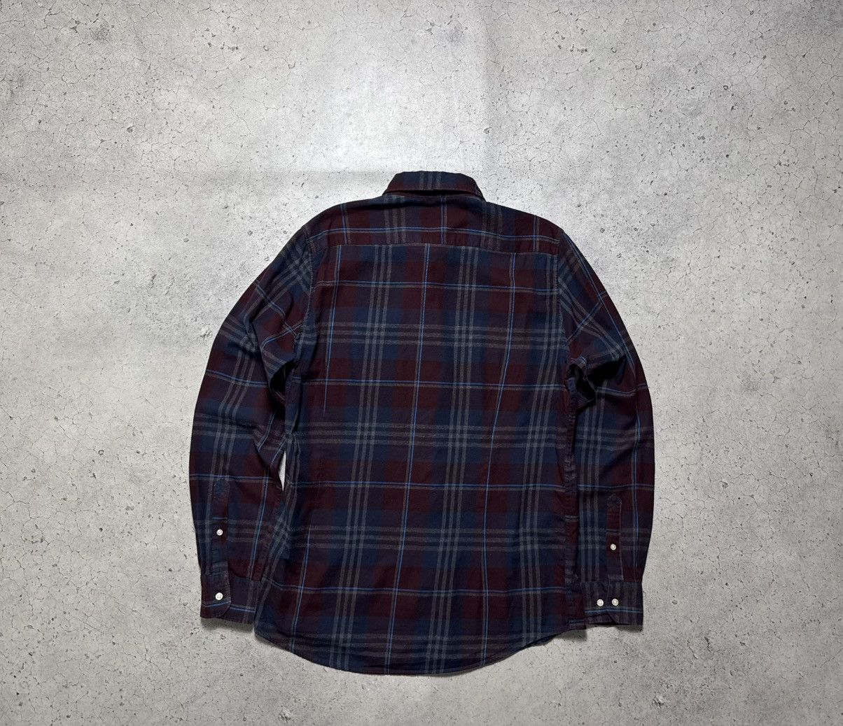 Barbour Barbour Checked Button Up Shirt Casual Size M Flannel Size US M / EU 48-50 / 2 - 13 Thumbnail