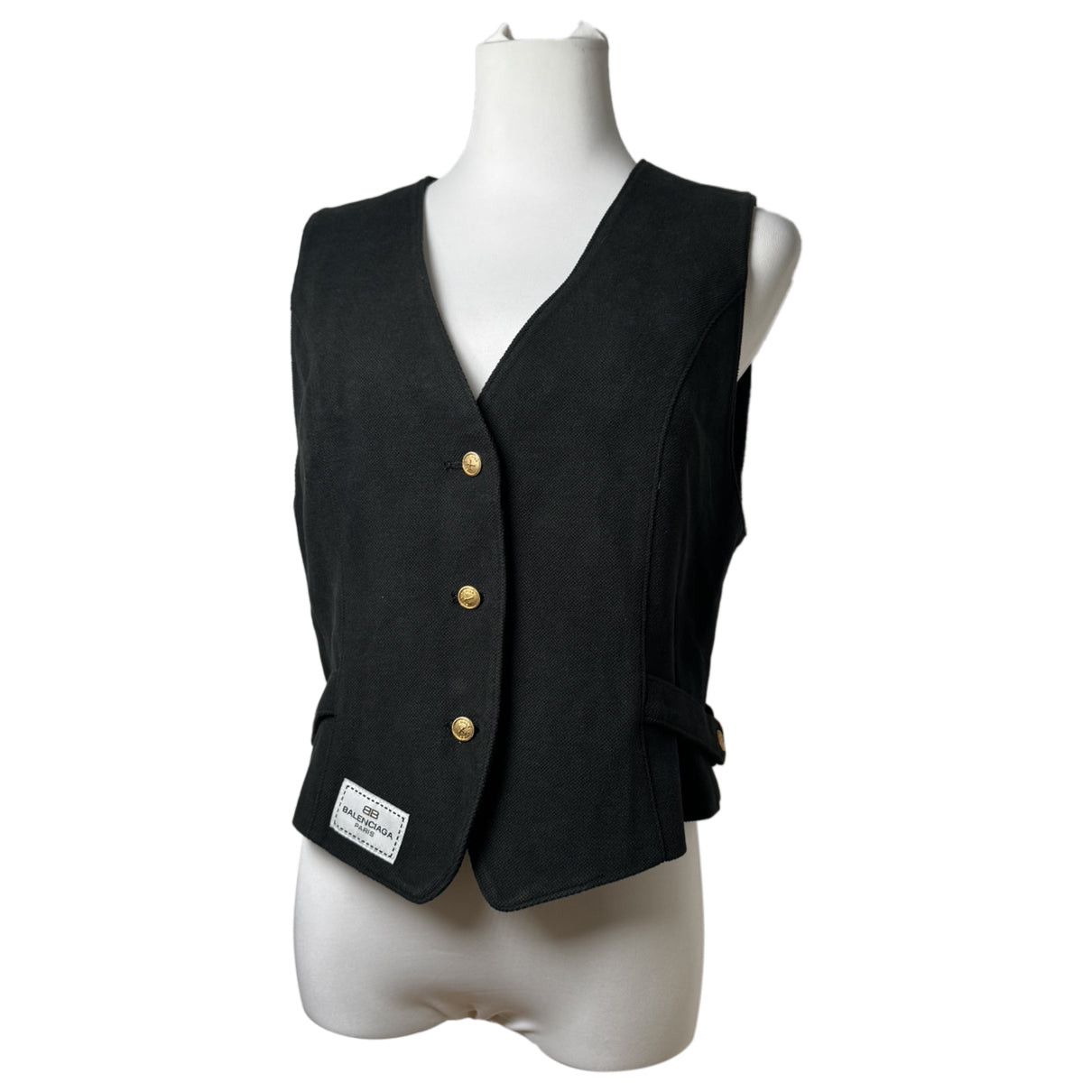 Balenciaga Black Wool Knitwear Size L / US 10 / IT 46 - 1 Thumbnail