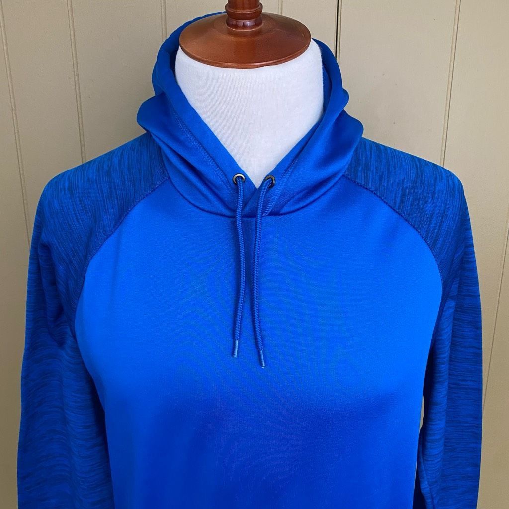 Tek Gear Tek Gear Warm Tek men M pullover drawstring hoodie blue Size US M / EU 48-50 / 2 - 3 Thumbnail