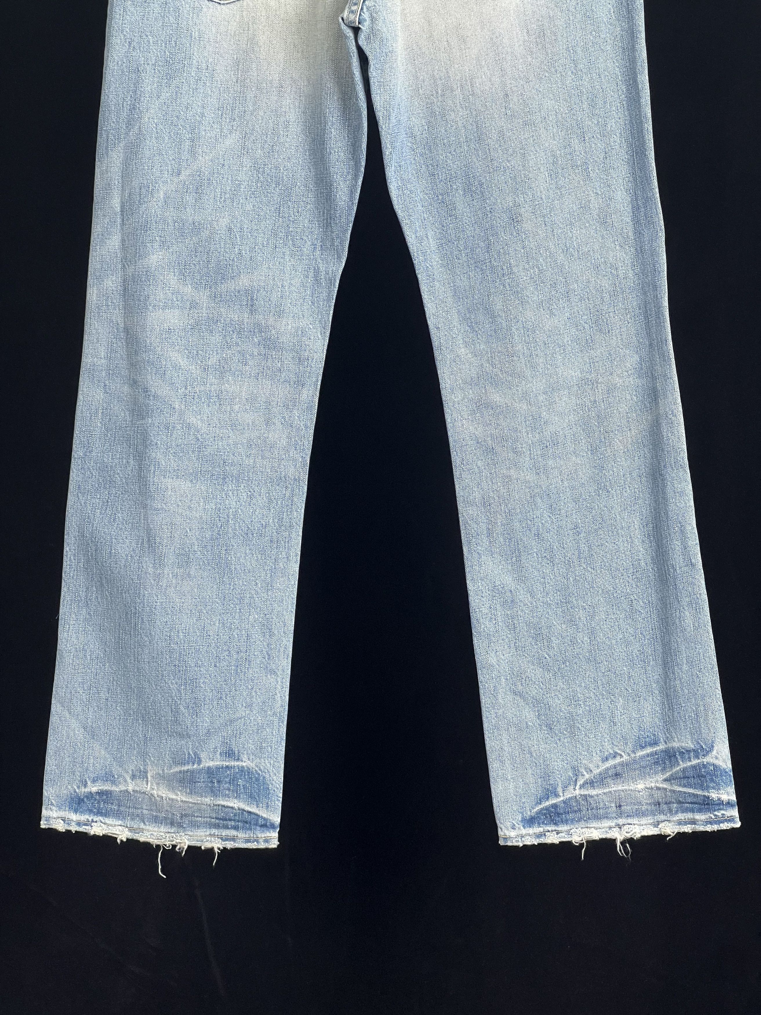 American Eagle Outfitters Light Wash Bootcut Jeans Jambe Semi-evasee Denim Size US 32 / EU 48 - 7 Thumbnail