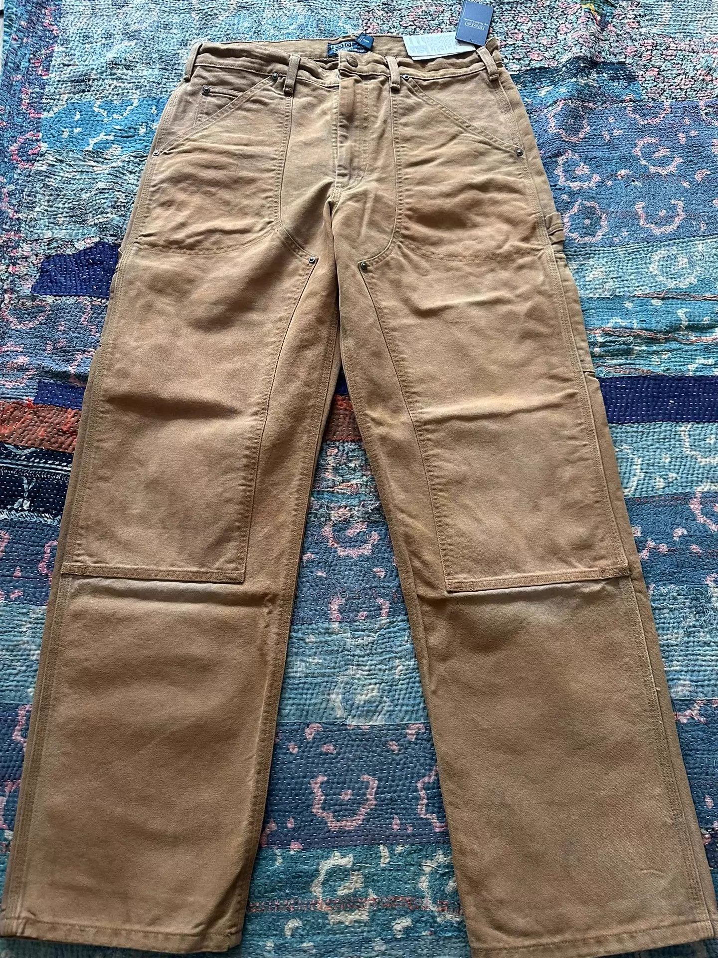 Ralph Lauren Ralph Lauren RL RRL Vintage Wash Chino Pants 31x32 Size US 31 - 1 Thumbnail