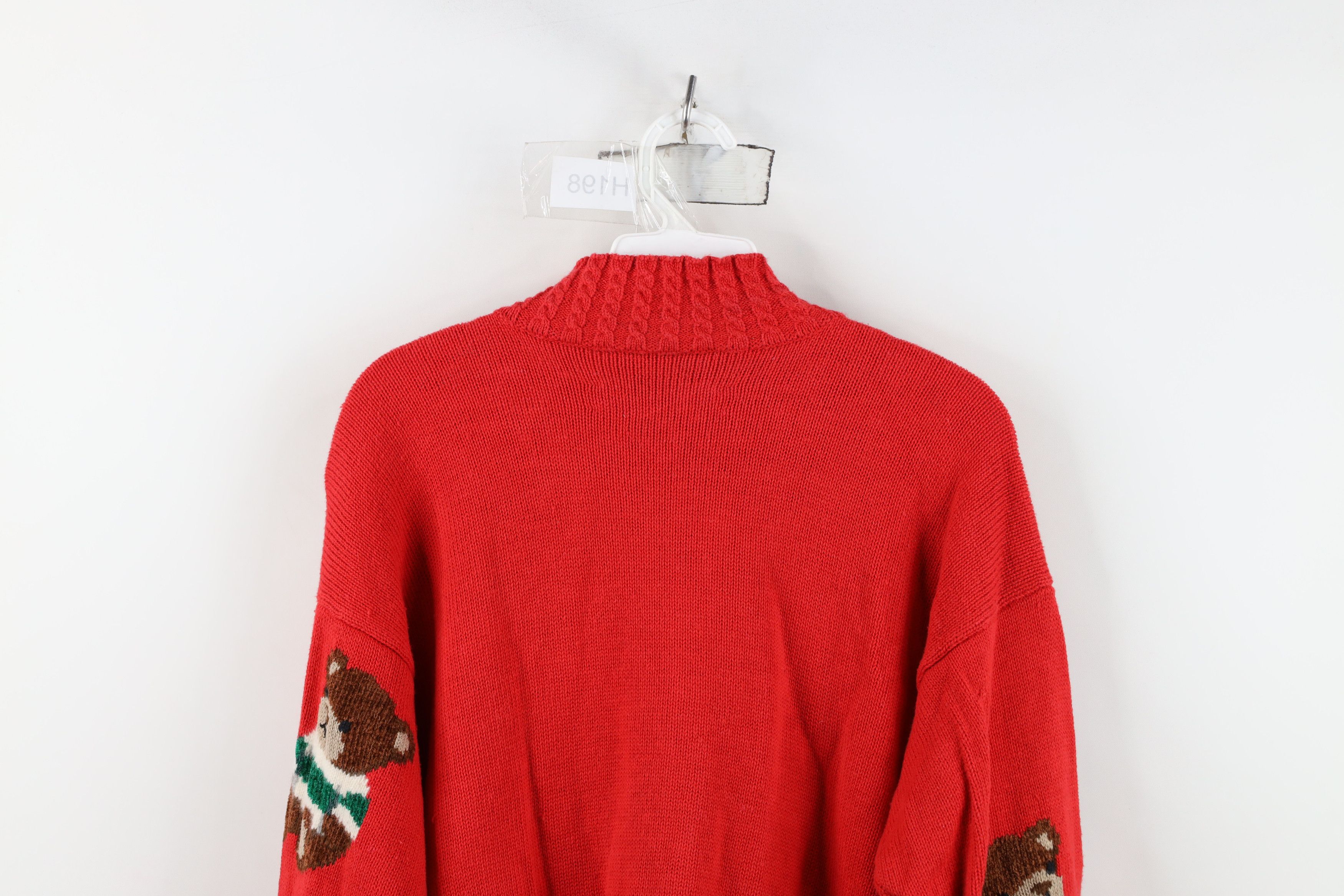 Vintage Vintage 90s Streetwear Christmas Bear Sweater Size S / US 4 / IT 40 - 14 Thumbnail