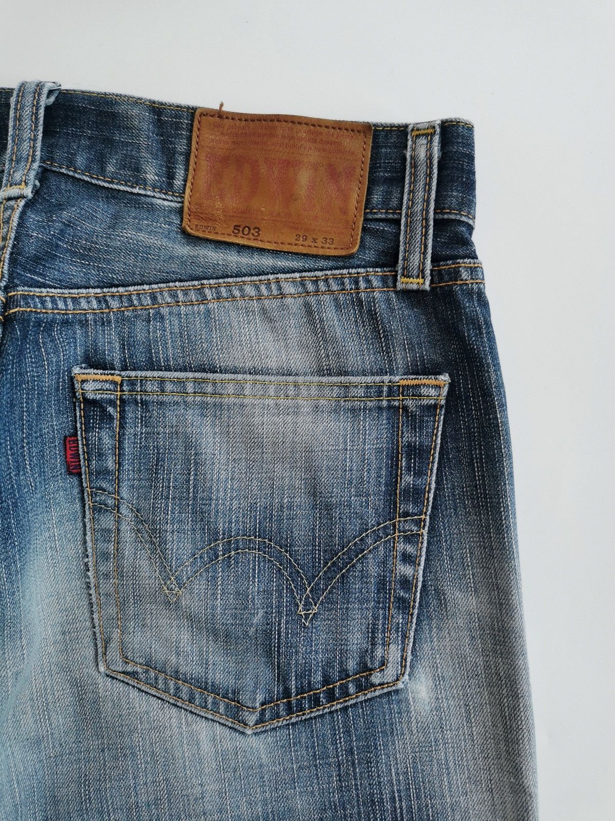 Edwin Edwin 503 Faded Denim Jeans Size US 30 / EU 46 - 8 Thumbnail