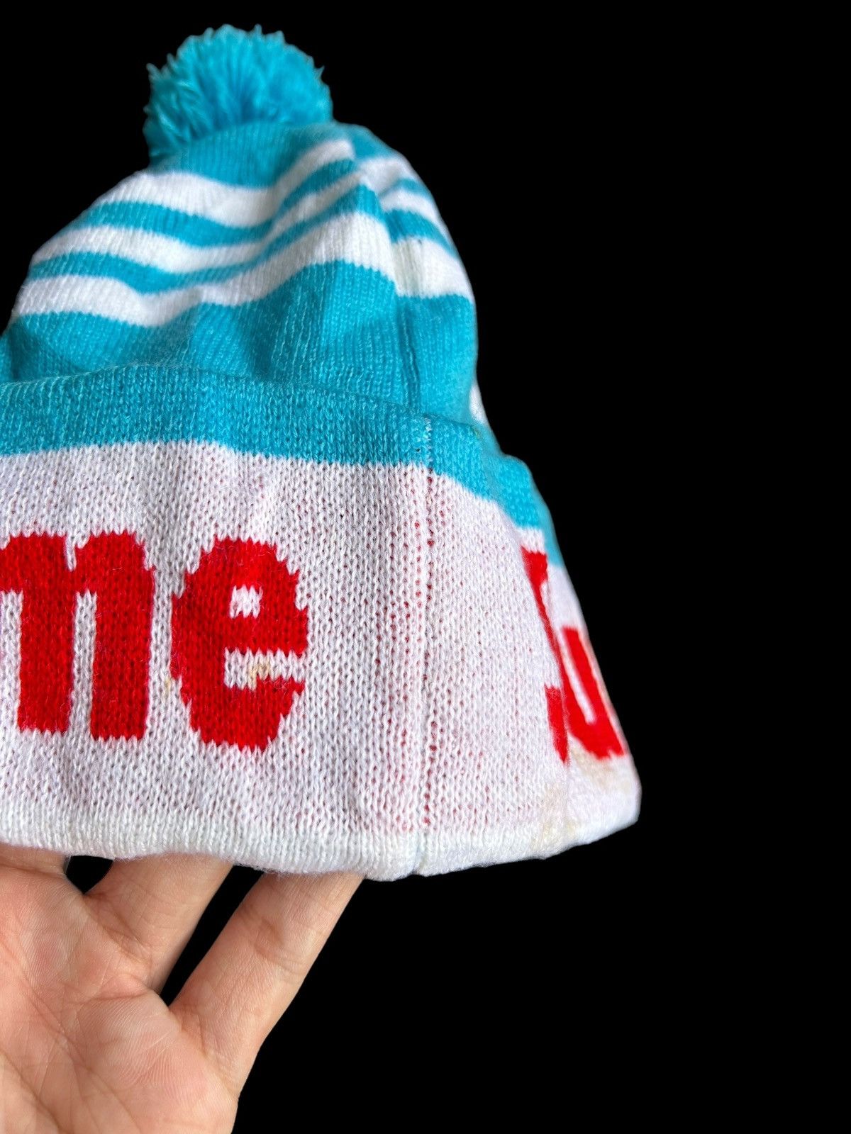Supreme SUPREME Big Logo Beanie Hats ☠️ Size ONE SIZE - 11 Thumbnail
