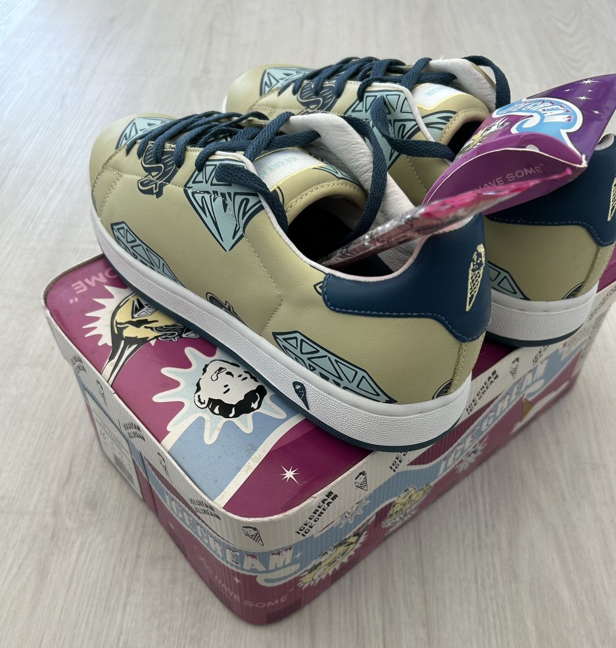Icecream × Reebok RARE OG REEBOK X BBC/ICE CREAM BOUTIQUE SNEAKER Size US 10 / EU 43 - 4 Thumbnail