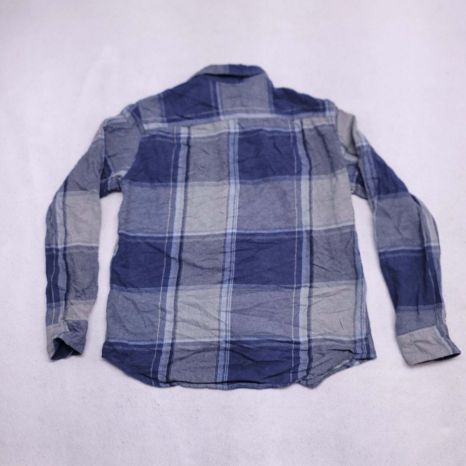 Old Navy Old Navy Buffalo Check Flannel Shirt Mens Size S Blue Gray Size US S / EU 44-46 / 1 - 10 Thumbnail