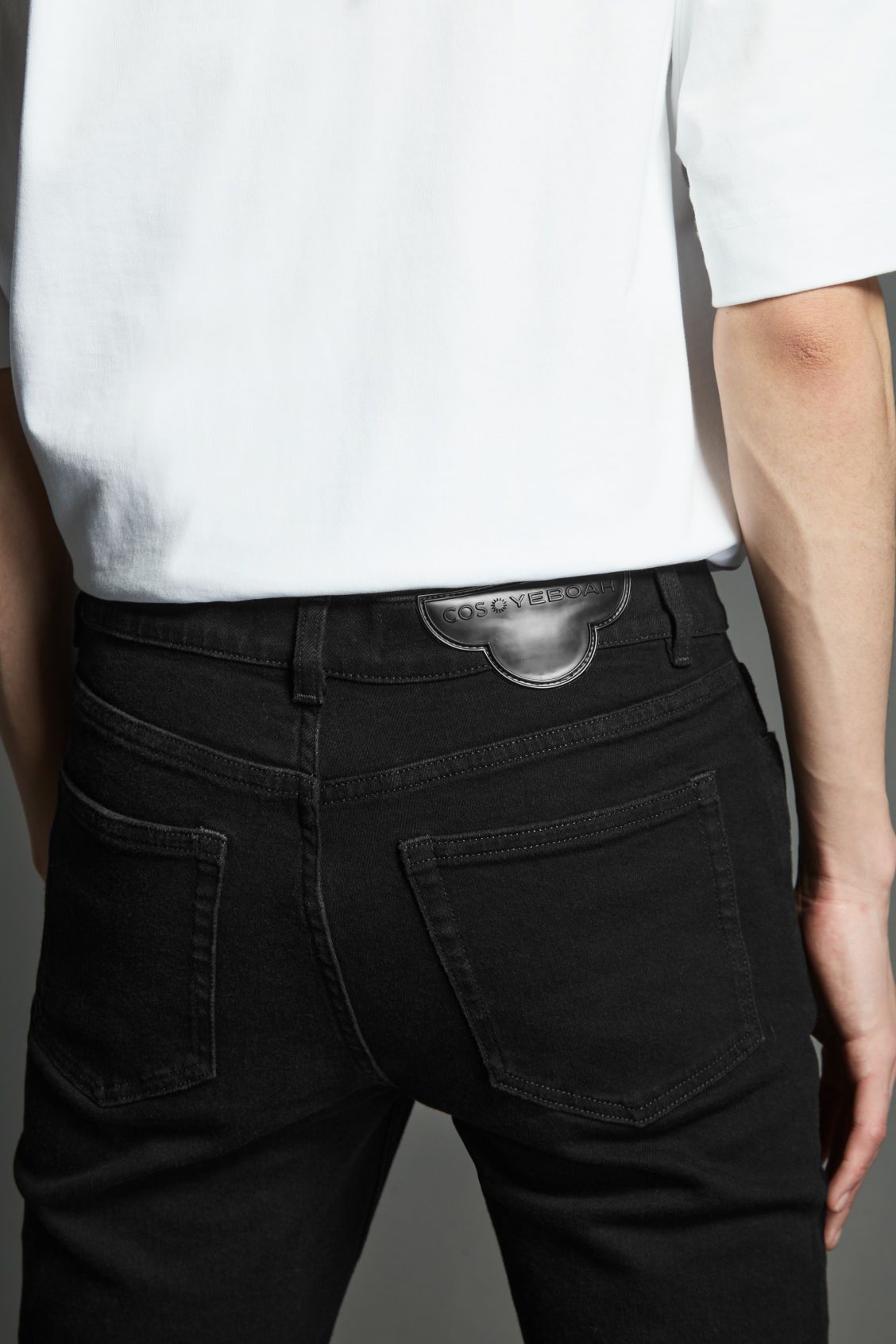 Cos Reece Yeboah Slim Jeans clean black distressed limited edit. Size US 30 / EU 46 - 7 Thumbnail