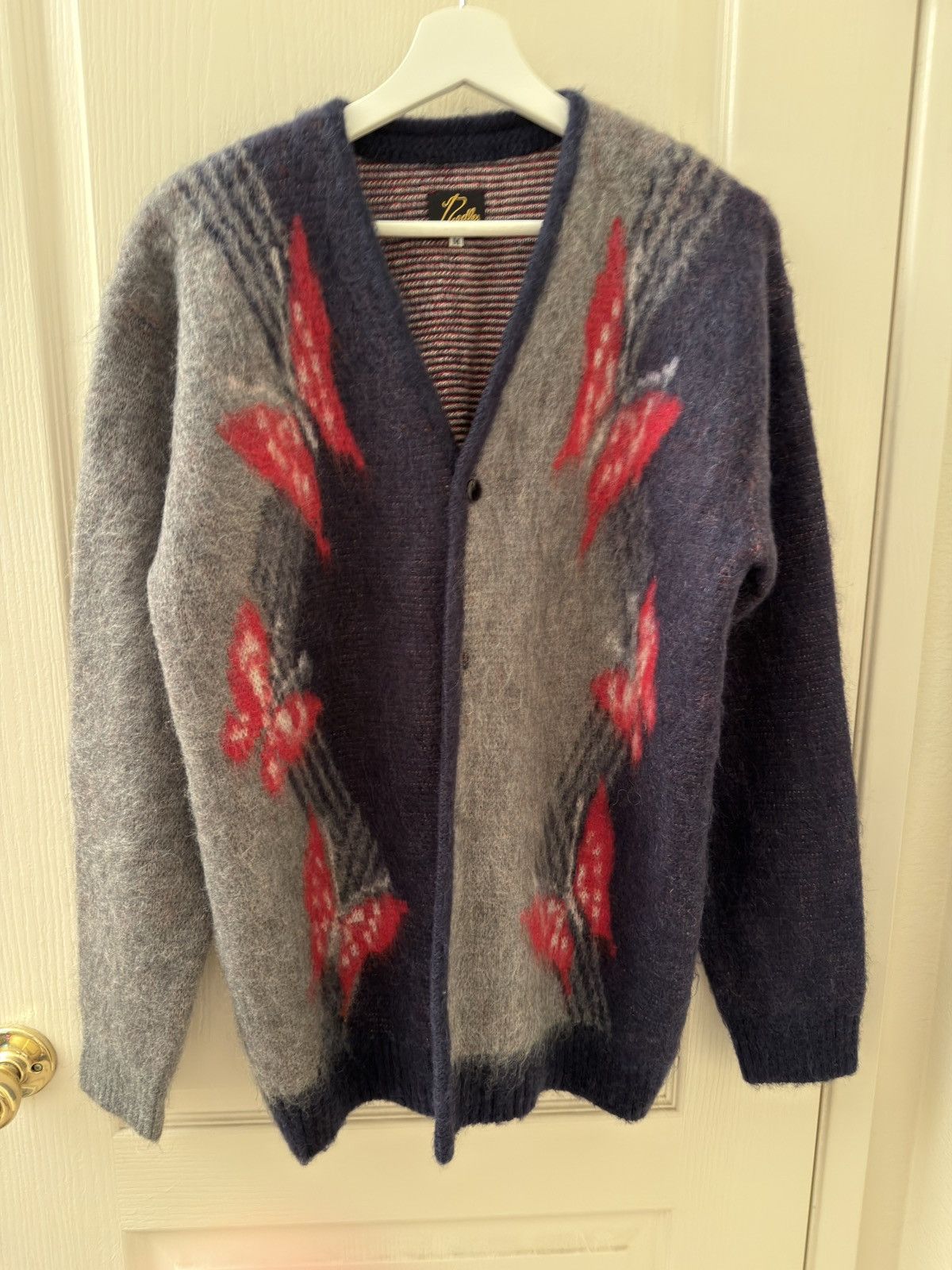 Needles Needles butterfly mohair cardigan Size US M / EU 48-50 / 2 - 2 Thumbnail
