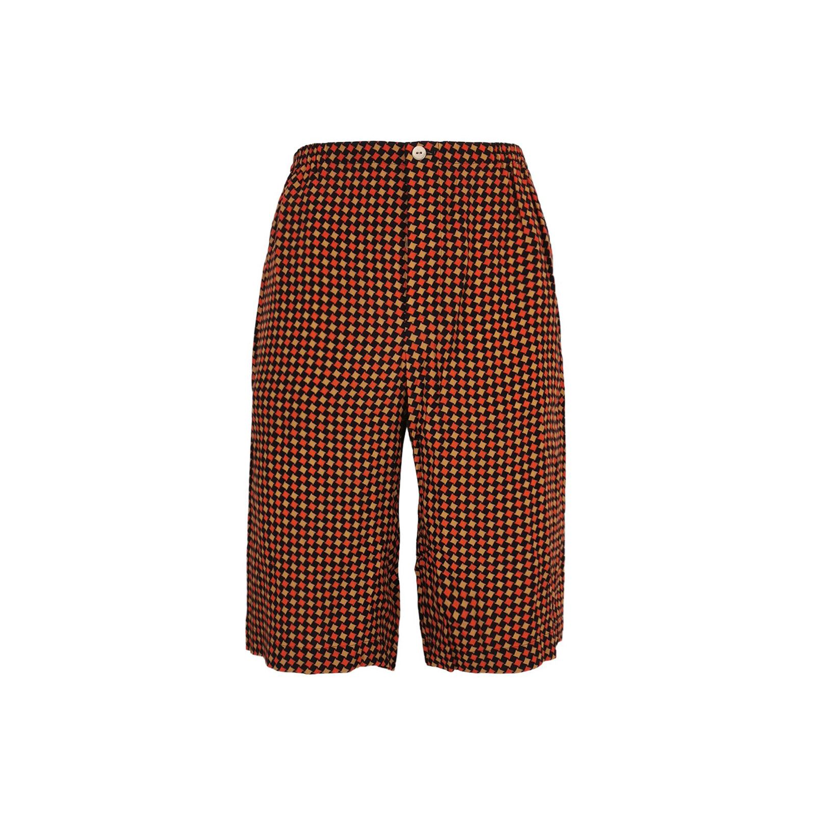 Gucci Gucci Geometric Pattern Viscose Shorts Size 46 Size US 30 / EU 46 - 1 Thumbnail