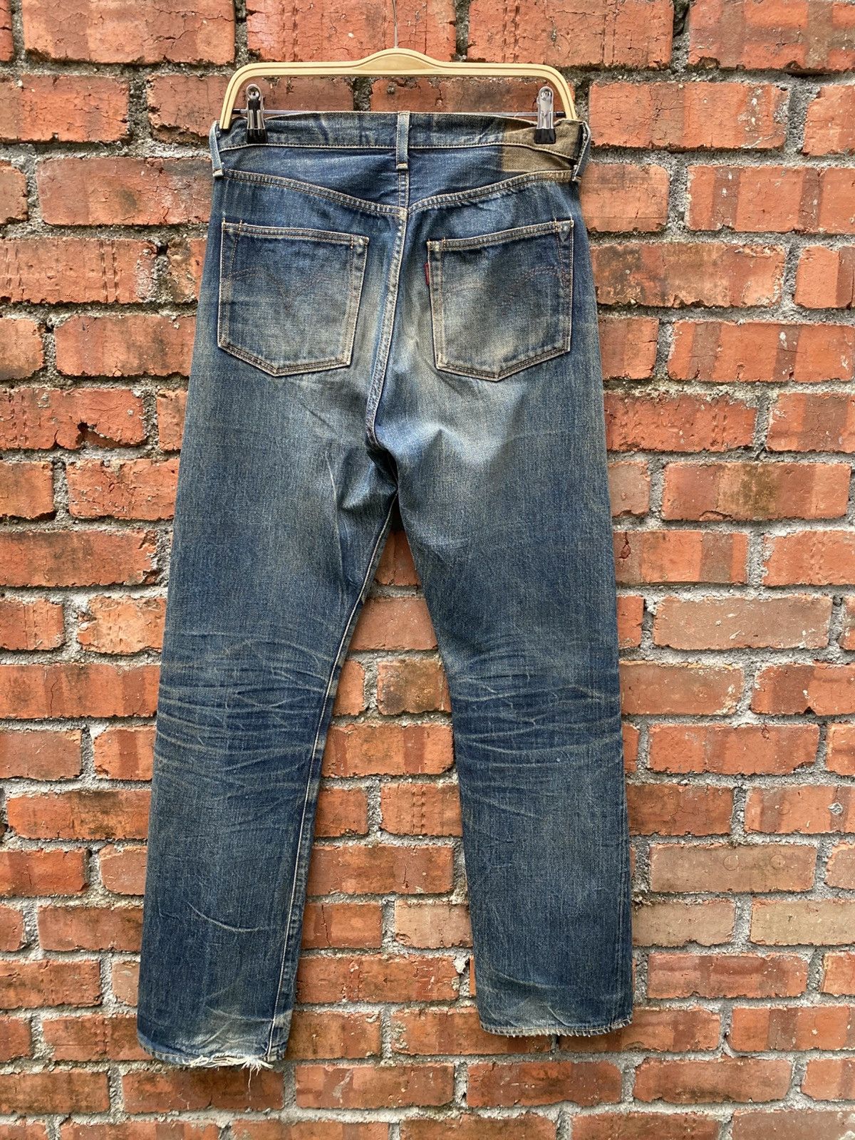 Levi's × Levi's Vintage Clothing × Vintage W31x32 Vintage LVC levi's 501 big E redline distressed Size US 31 - 2 Thumbnail