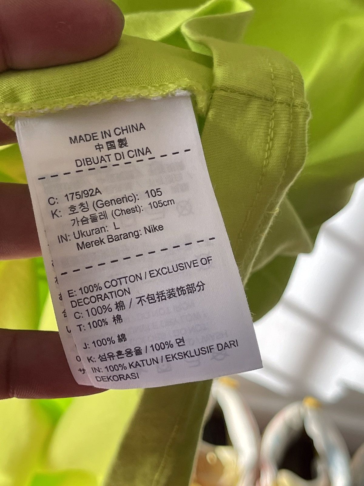 Nike × Off-White Nike X Off White Eagle Tee Size US L / EU 52-54 / 3 - 9 Thumbnail